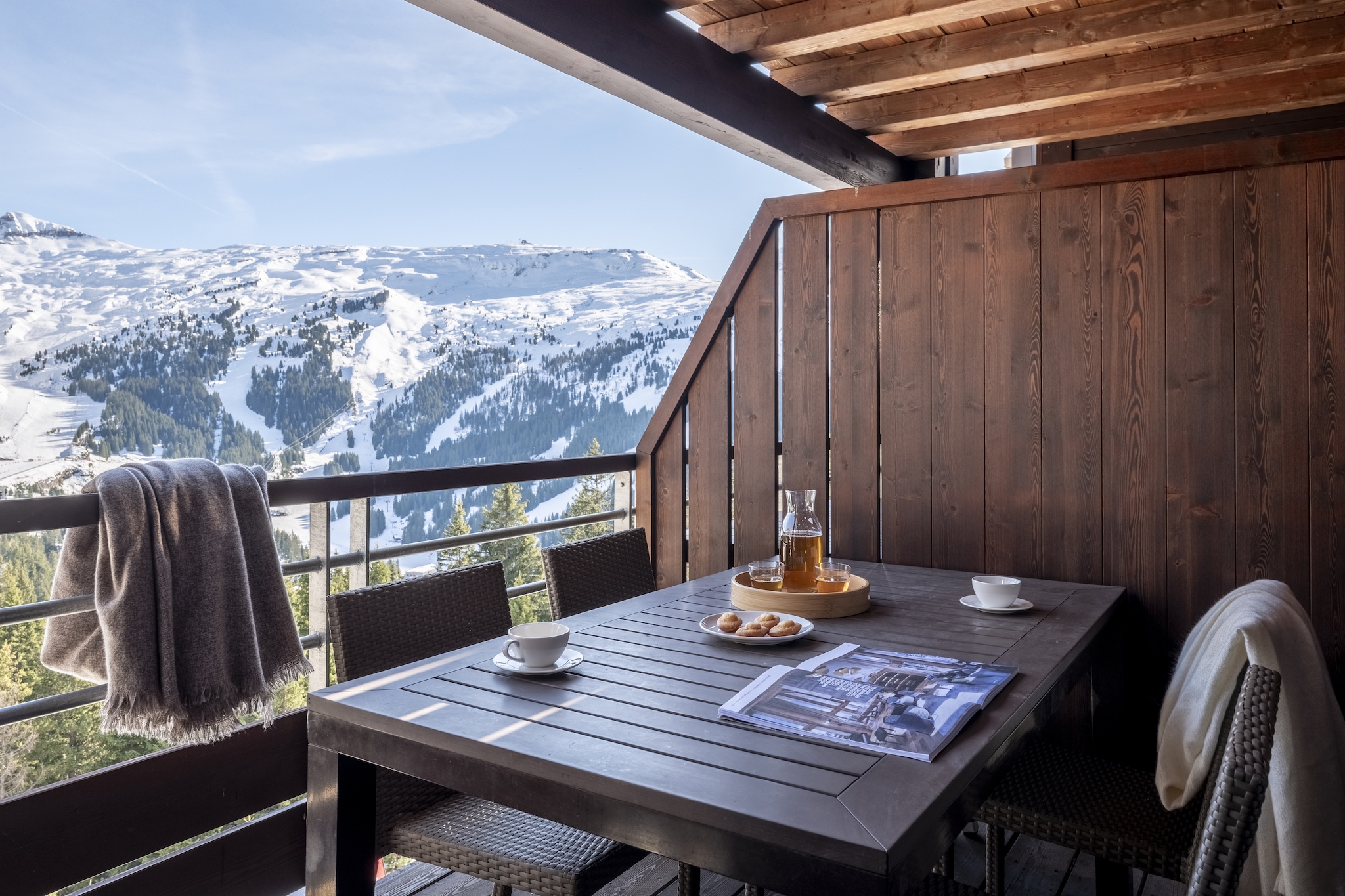 P&V Premium les Terrasses d'Helios Apartment 6 people - 2 bedrooms - Balcony - Mountain view - Sunday - Terrasse / balcon