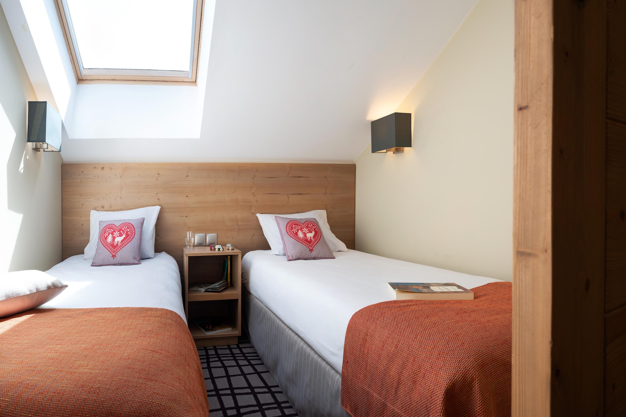 P&V Premium les Terrasses d'Helios Apartment 8 people - 3 bedrooms - Balcony - Mountain view - Chambre