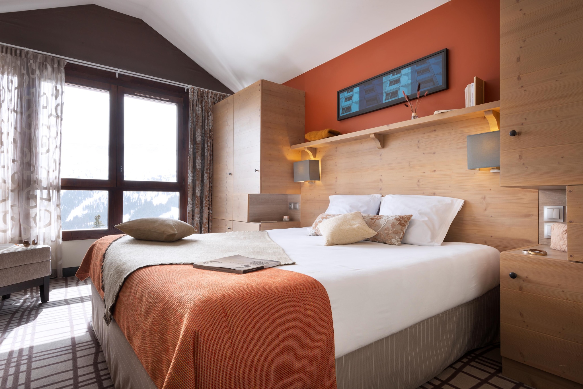 P&V Premium les Terrasses d'Helios Apartment 8 people - 3 bedrooms - Balcony - Mountain view