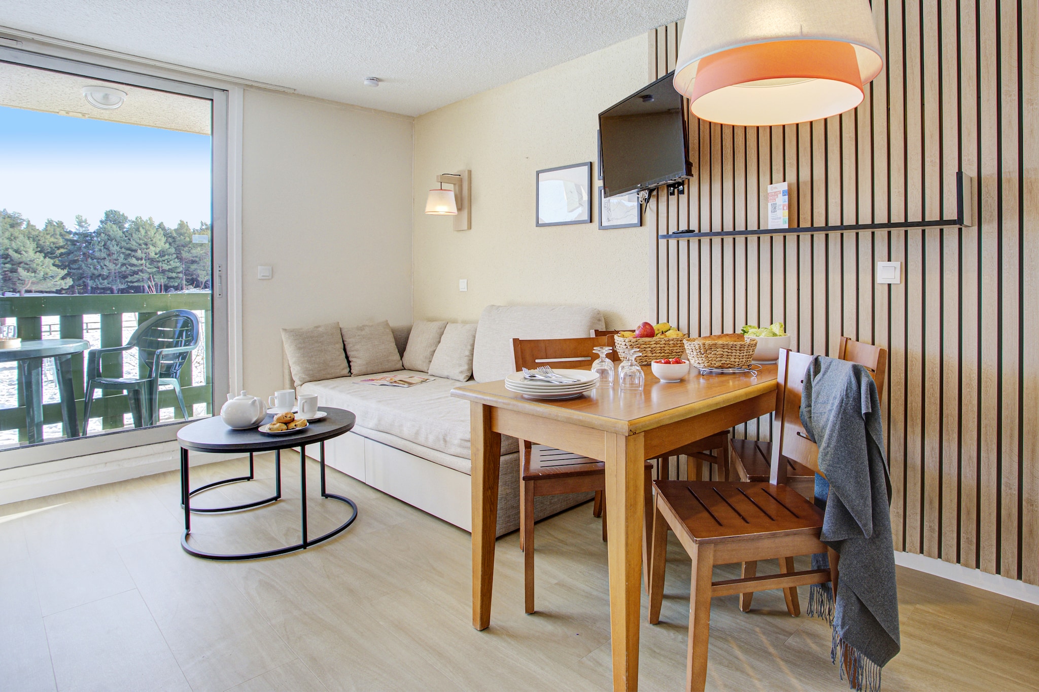 Résidence Pierre & Vacances le Séquoia Apartment 5 people - 1 bedroom - Eetkamer