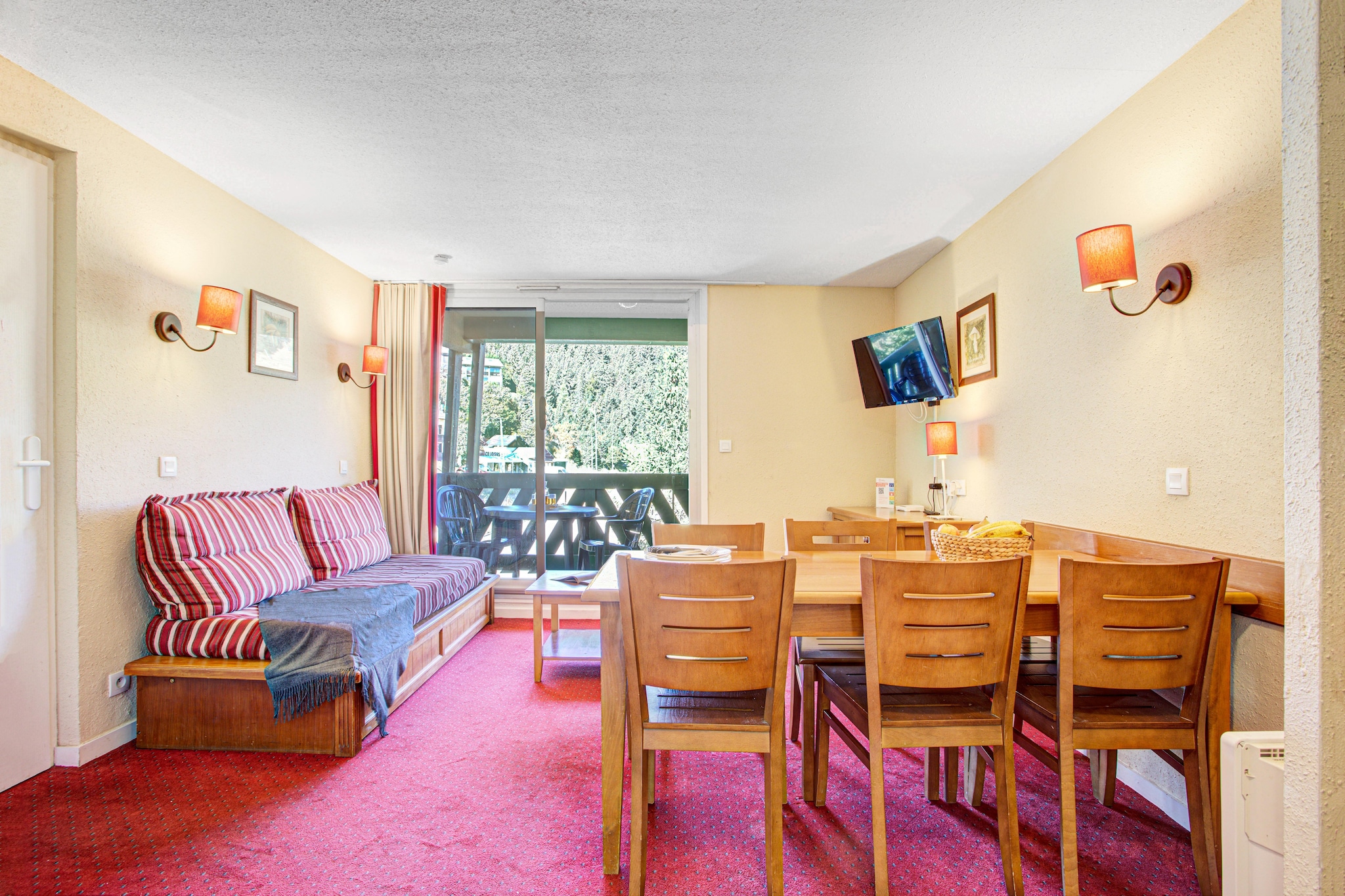 Résidence Pierre & Vacances le Séquoia Apartment 6 people - 1 bedroom + 1 sleeping alcove - Eetkamer