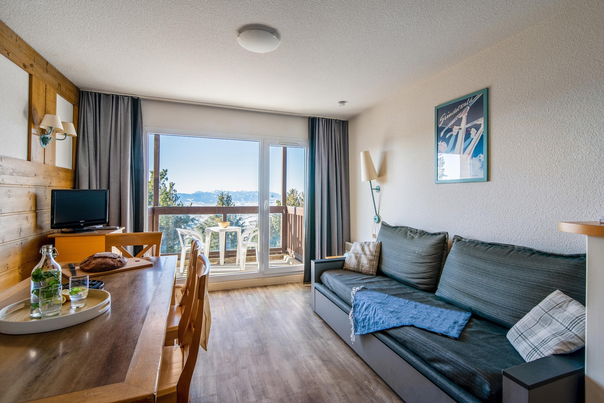 Résidence Pierre & Vacances le Pédrou Apartment 6 people - 1 bedroom + 1 sleeping alcove - Salon