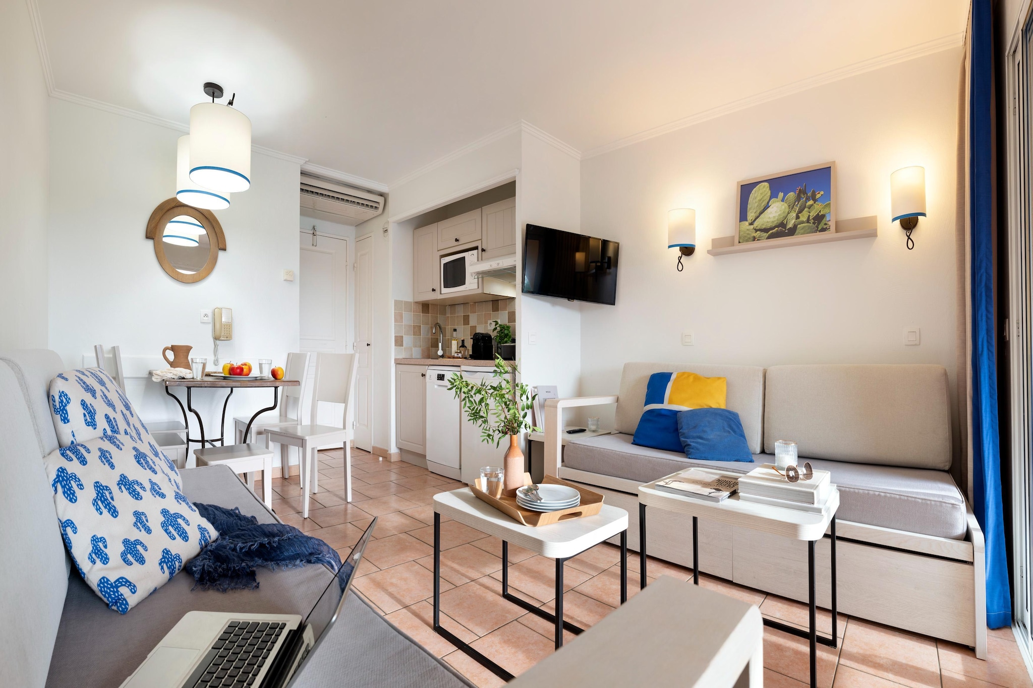 P&V Premium les Calanques des Issambres Apartment 4 people - 1 bedroom - Terrace or balcony