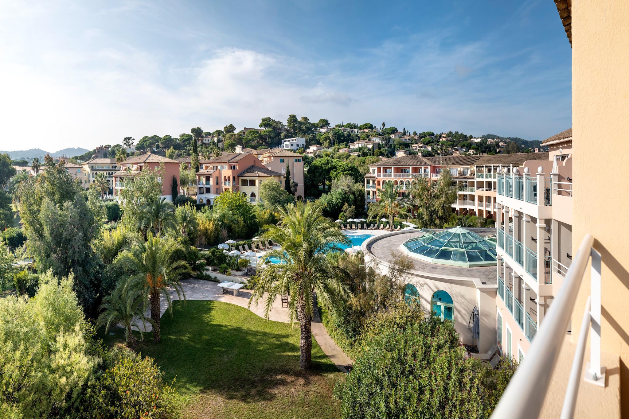 P&V Premium les Calanques des Issambres Apartment 4 people - 1 bedroom - Terrace or balcony - Uitzicht zomer