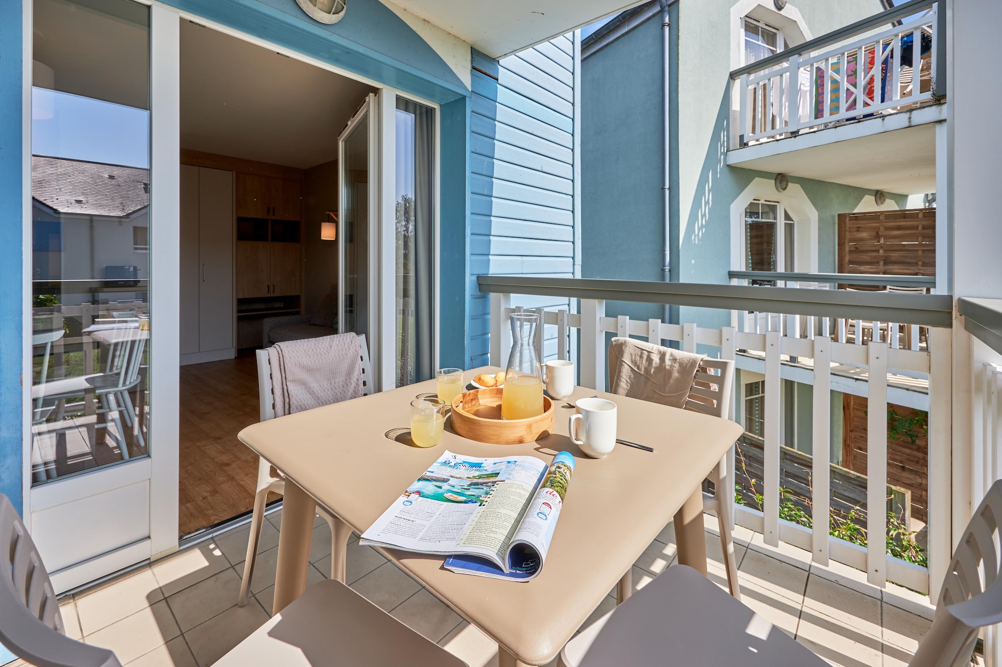 Pierre & Vacances Le Chant des Oiseaux Apartment 4 people - 1 bedroom - Terrace or balcony - Terrasbalkon