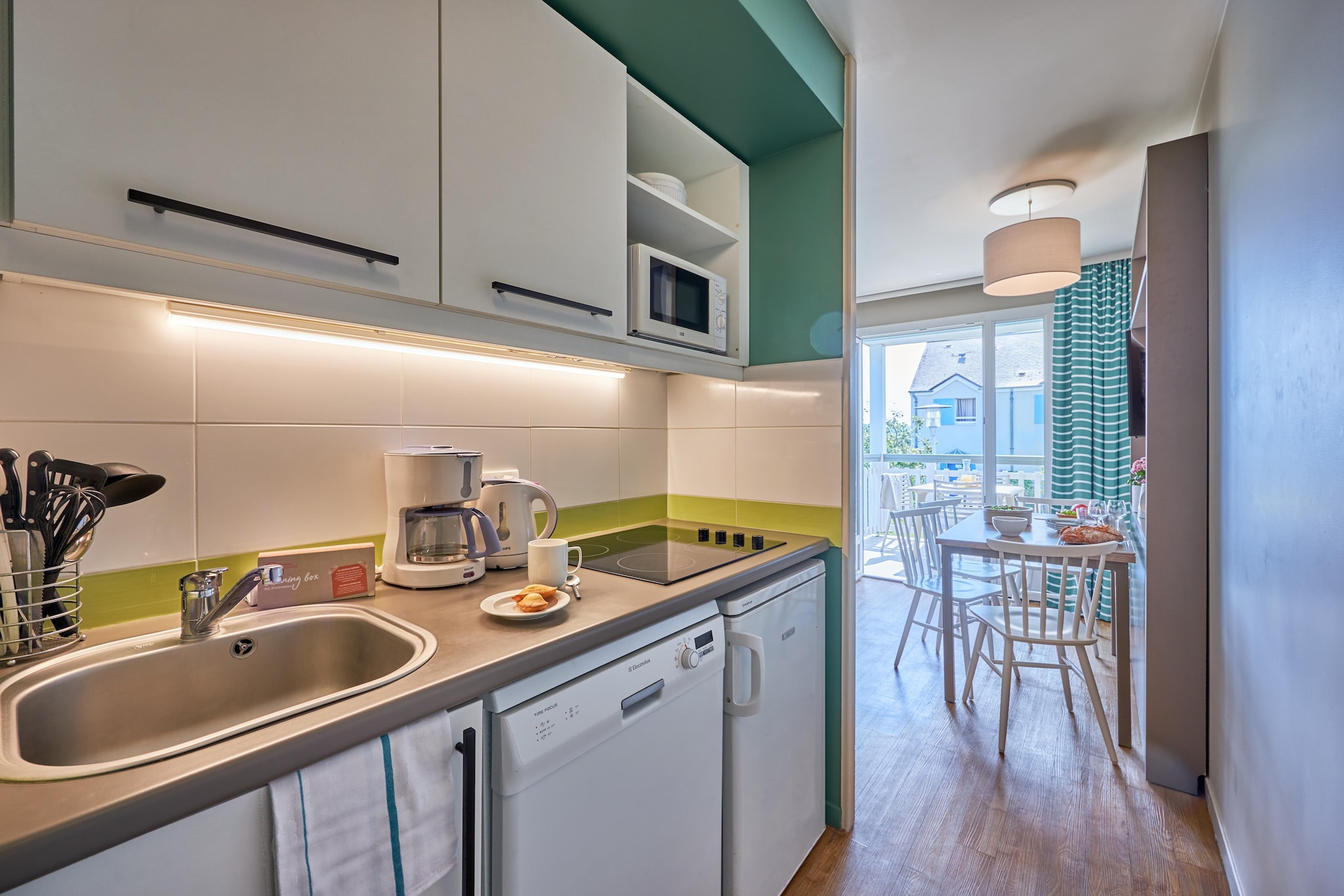 Pierre & Vacances Le Chant des Oiseaux Apartment 4 people - 1 bedroom - Terrace or balcony - Keuken
