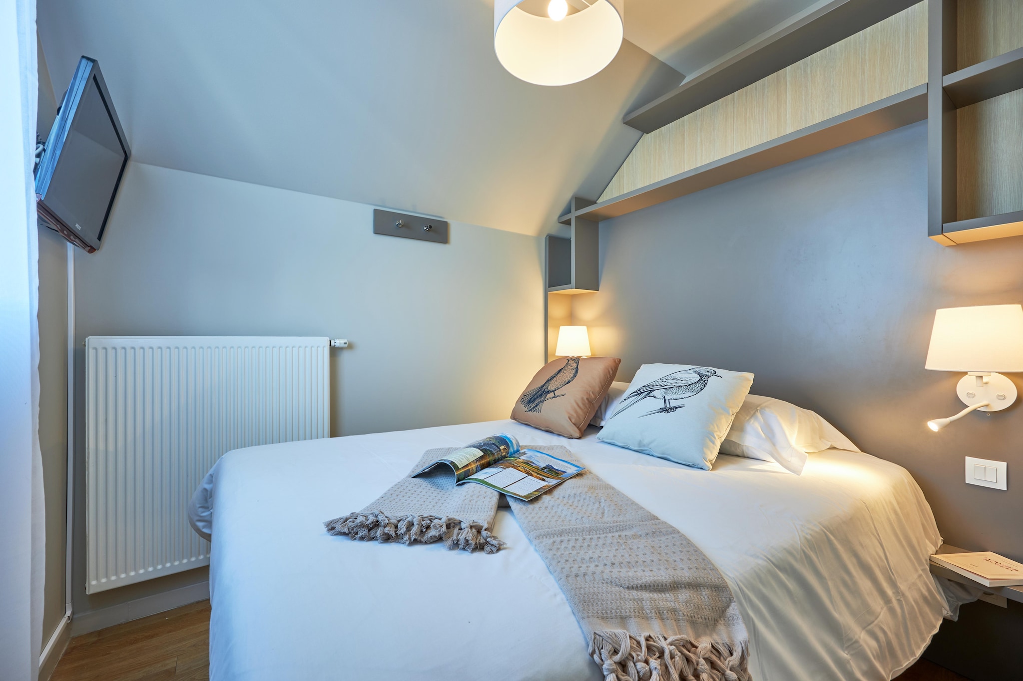 Pierre & Vacances Le Chant des Oiseaux Apartment 4 people - 1 bedroom - Terrace or balcony - Slaapkamer