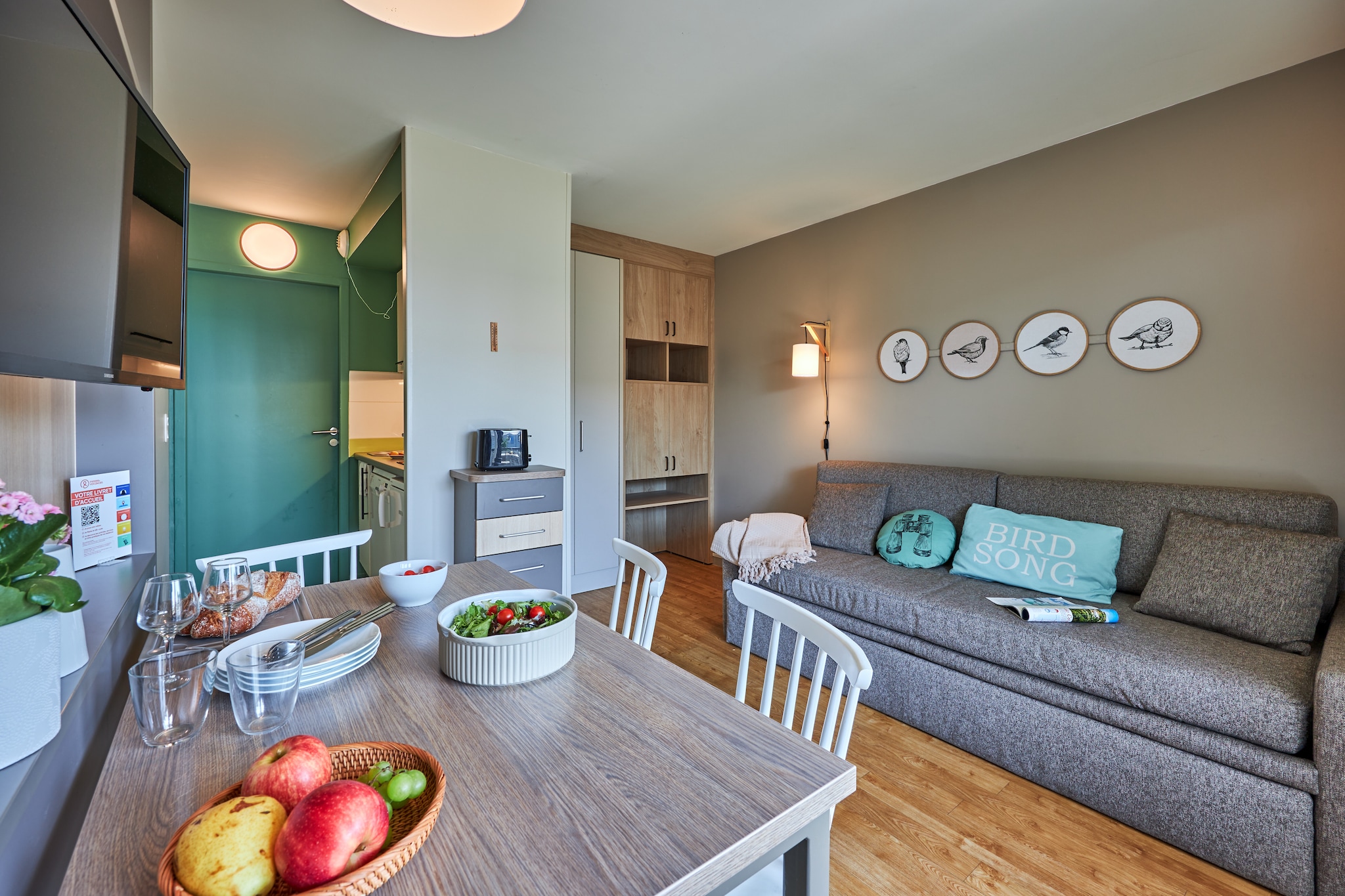 Pierre & Vacances Le Chant des Oiseaux Apartment 4 people - 1 bedroom - Terrace or balcony