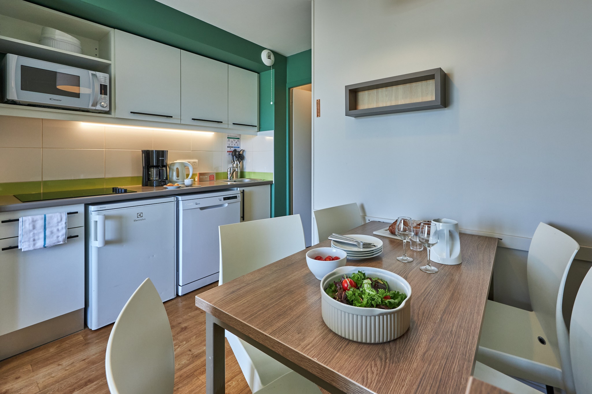 Pierre & Vacances Le Chant des Oiseaux Apartment 5 people - 1 bedroom - Terrace or balcony - Eetkamer