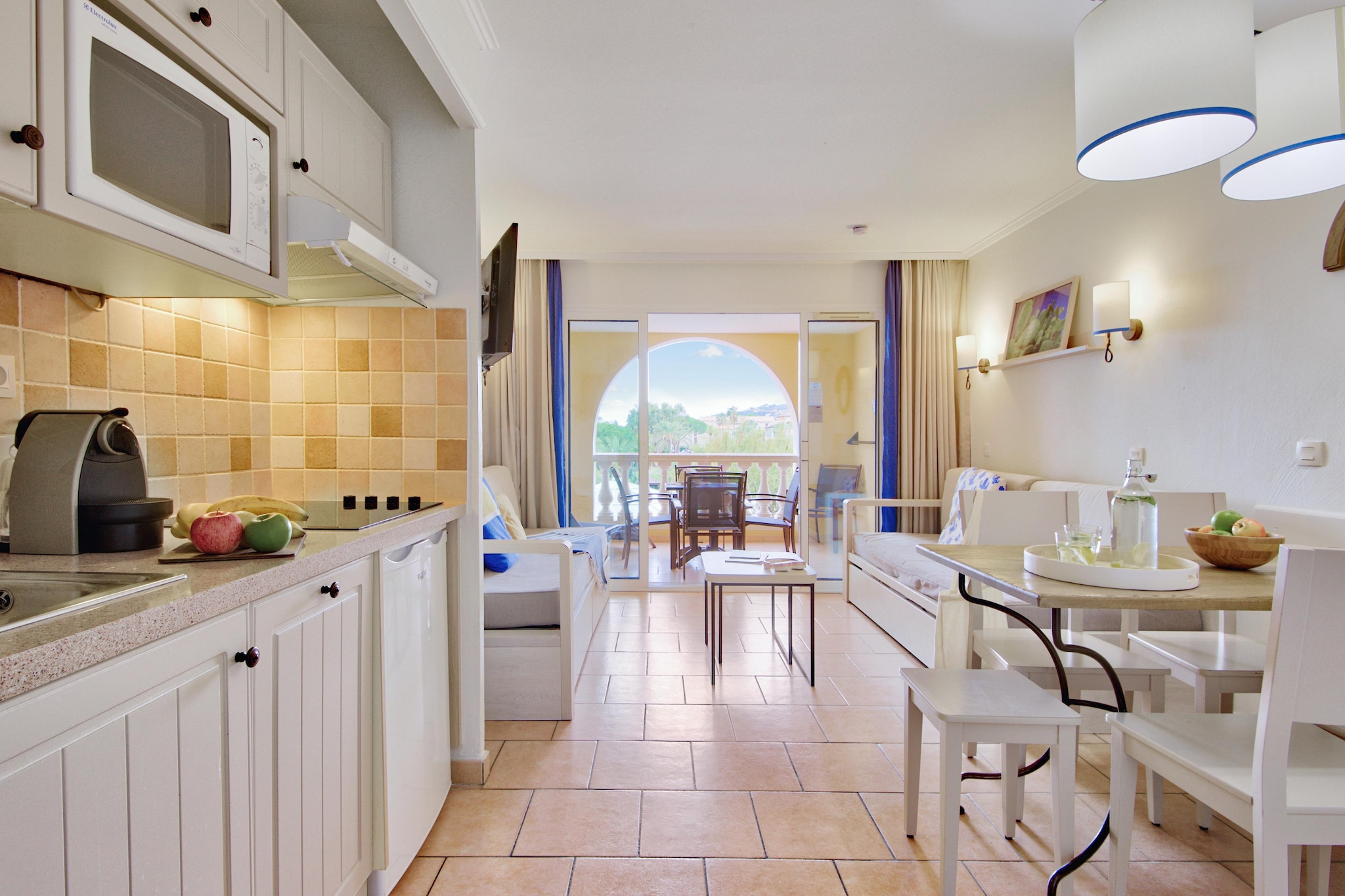 P&V Premium les Calanques des Issambres Studio 4 people - 1 sleeping alcove - Terrace or balcony - Keuken