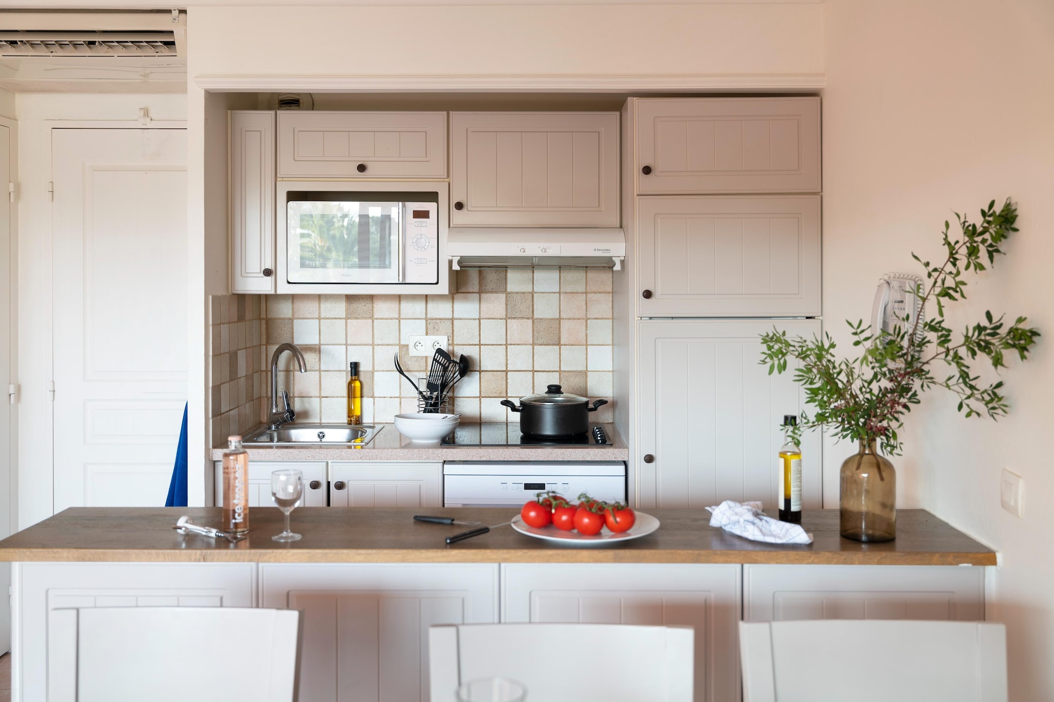 P&V Premium les Calanques des Issambres Apartment 6 people - 1 bedroom + 1 sleeping alcove - Terrace or balcony - Keuken