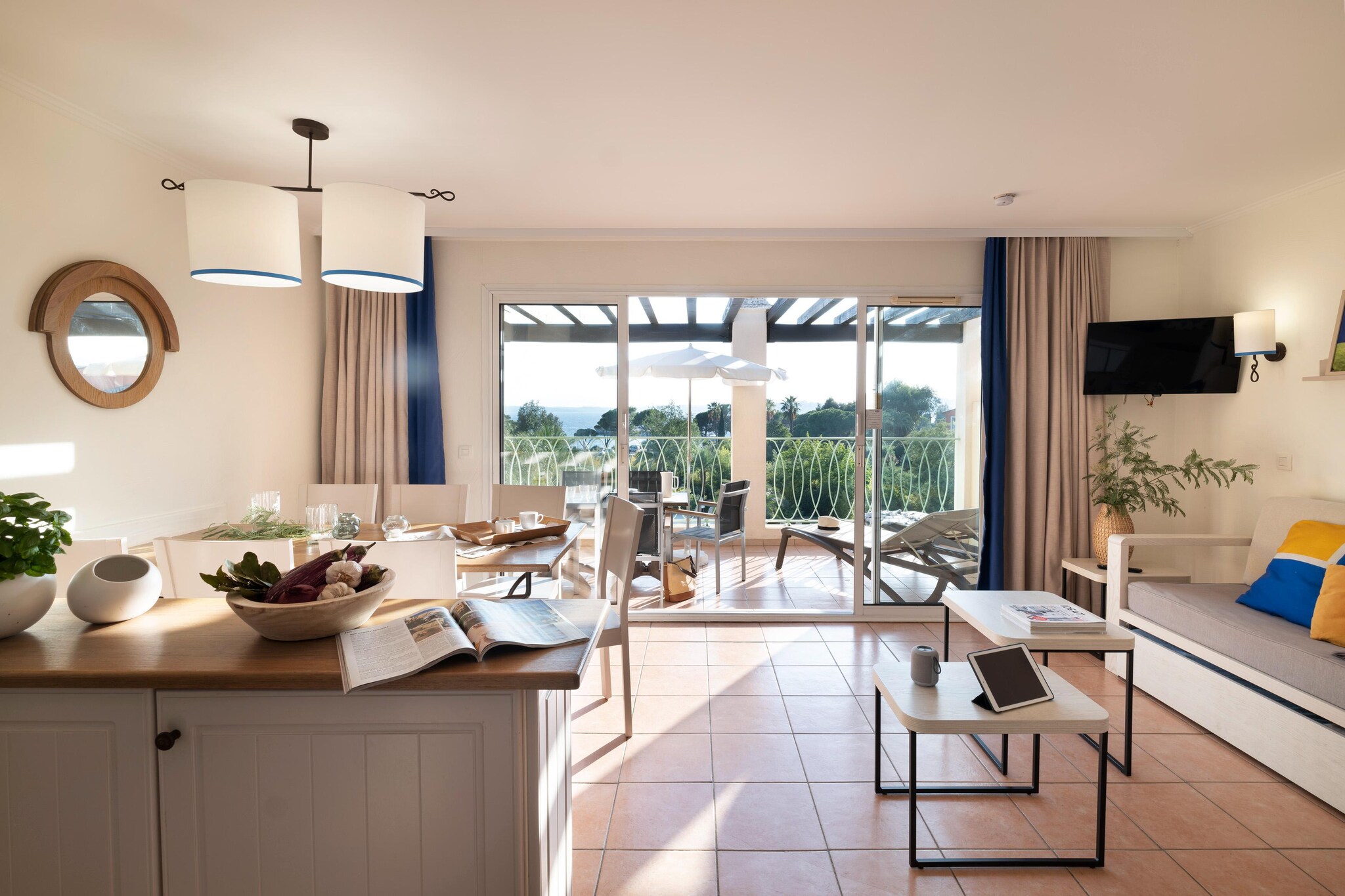 P&V Premium les Calanques des Issambres Apartment 6 people - 1 bedroom + 1 sleeping alcove - Terrace or balcony - Sea view