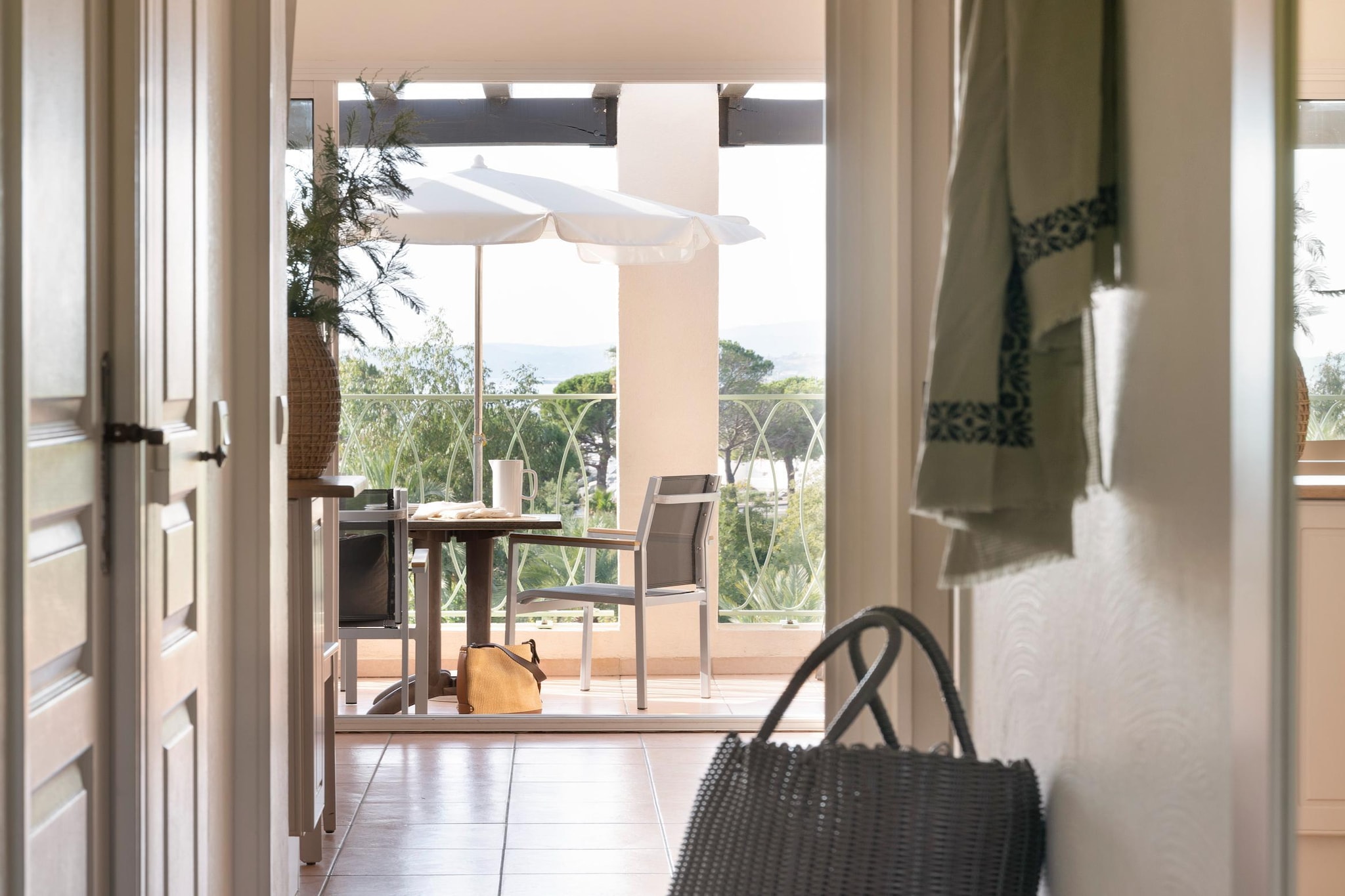 P&V Premium les Calanques des Issambres Apartment 6 people - 1 bedroom + 1 sleeping alcove - Terrace or balcony - Sea view - Overloop