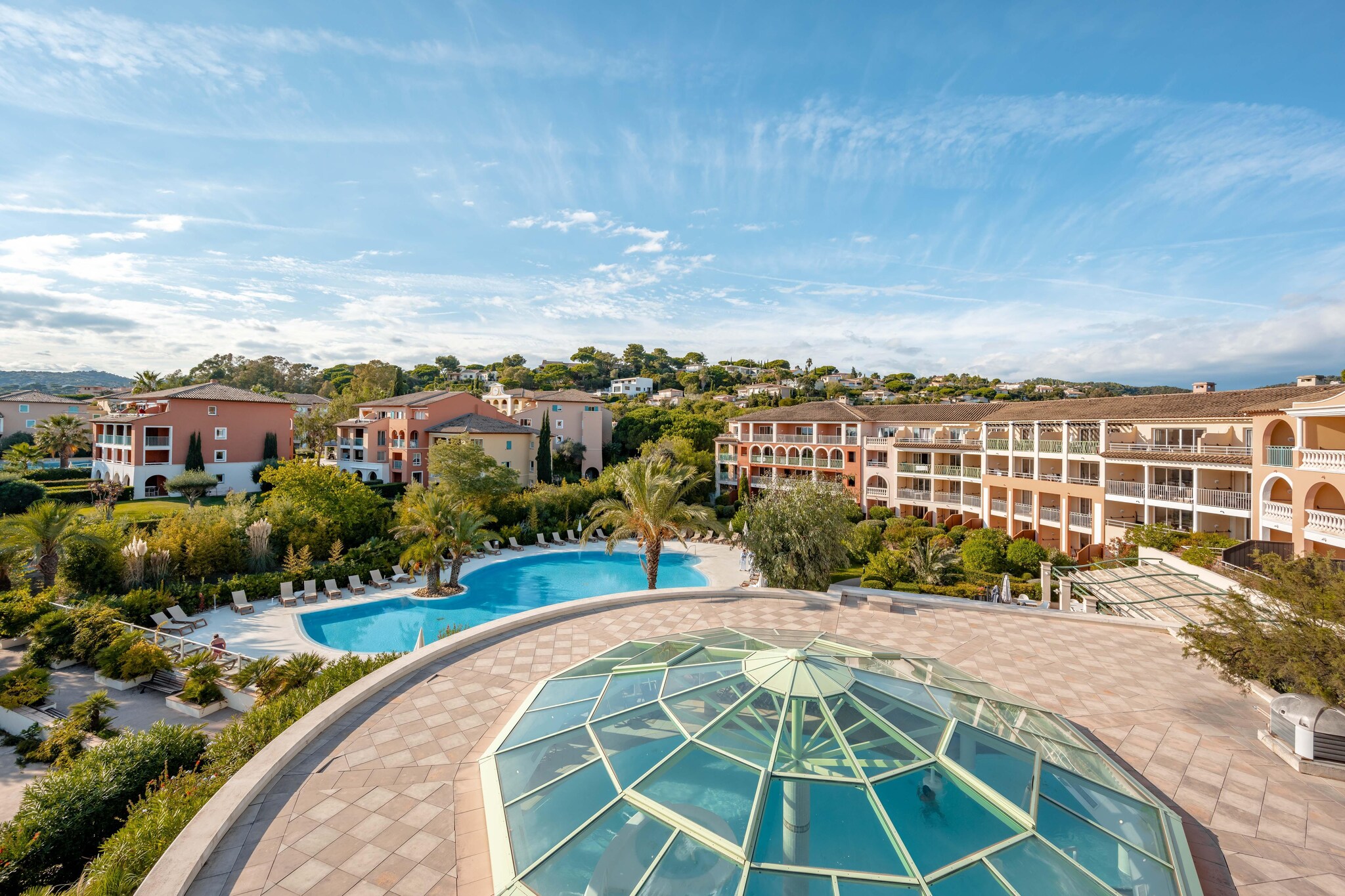 P&V Premium les Calanques des Issambres Apartment 6 people - 1 bedroom + 1 sleeping alcove - Terrace or balcony - Sea view - Uitzicht zomer