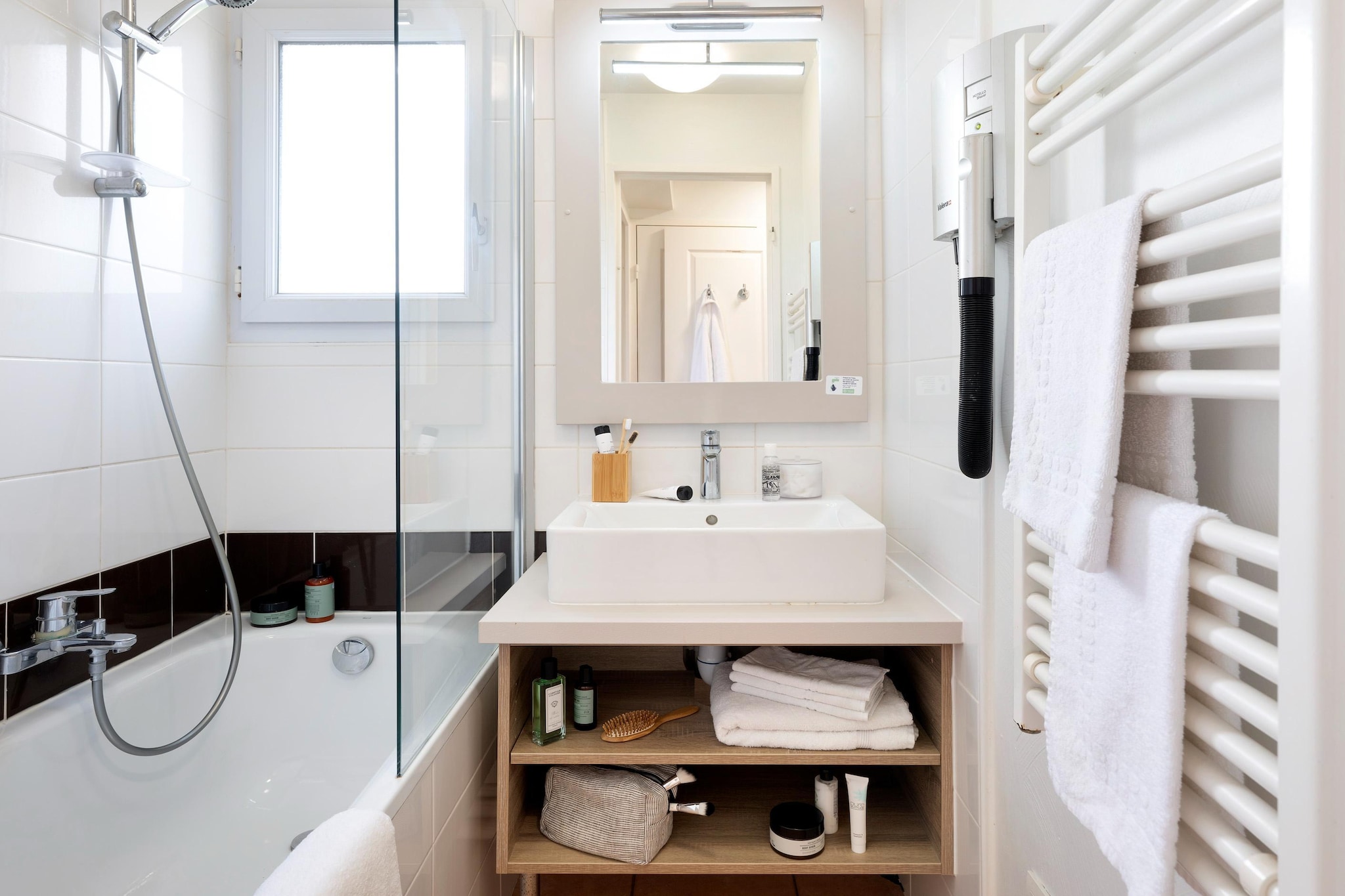 P&V Premium les Calanques des Issambres Studio 4 people - 1 sleeping alcove - Terrace or balcony - Sea view - Badkamer