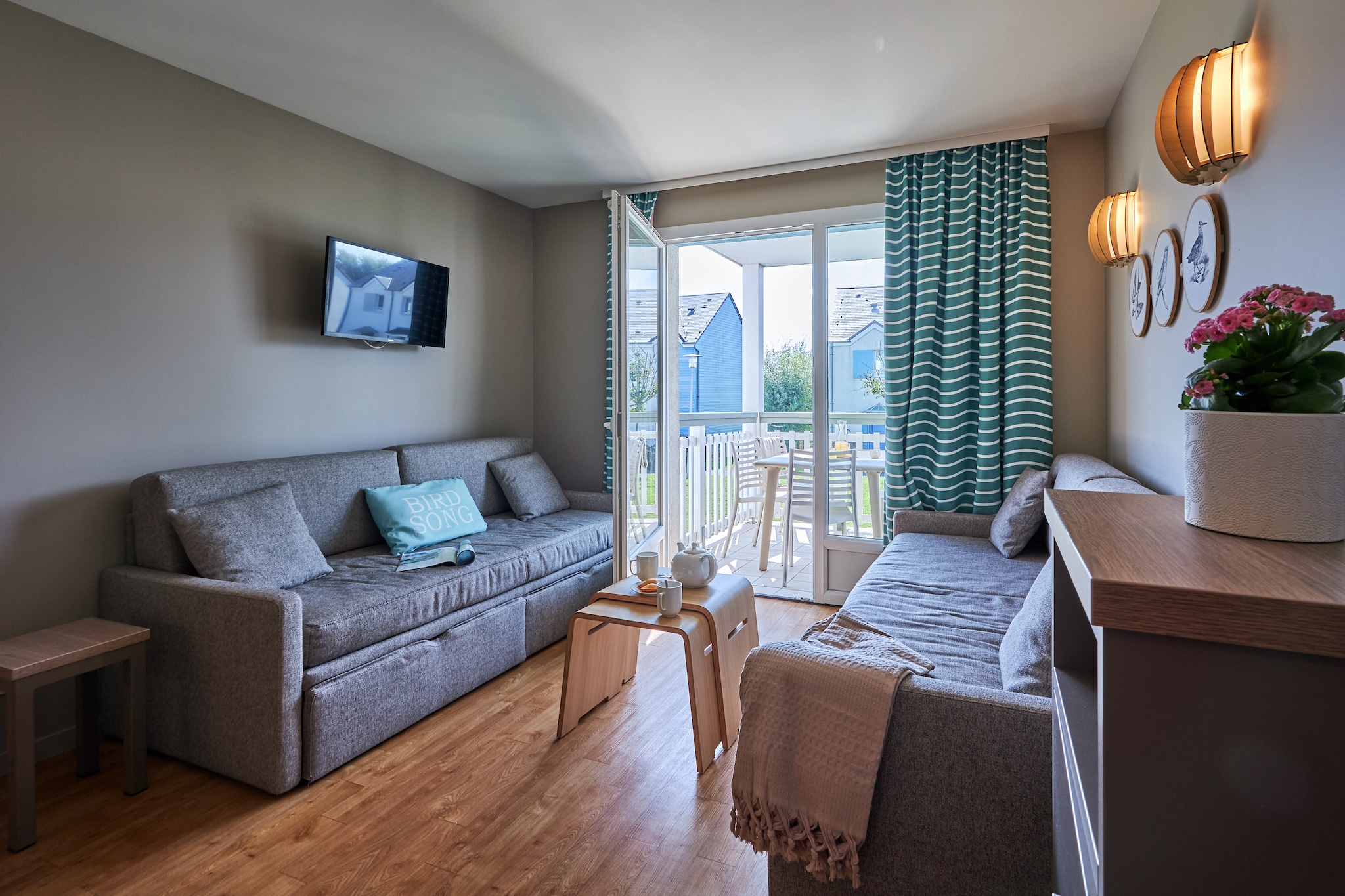 Pierre & Vacances Le Chant des Oiseaux Apartment 6 people - 2 bedrooms - Terrace or balcony