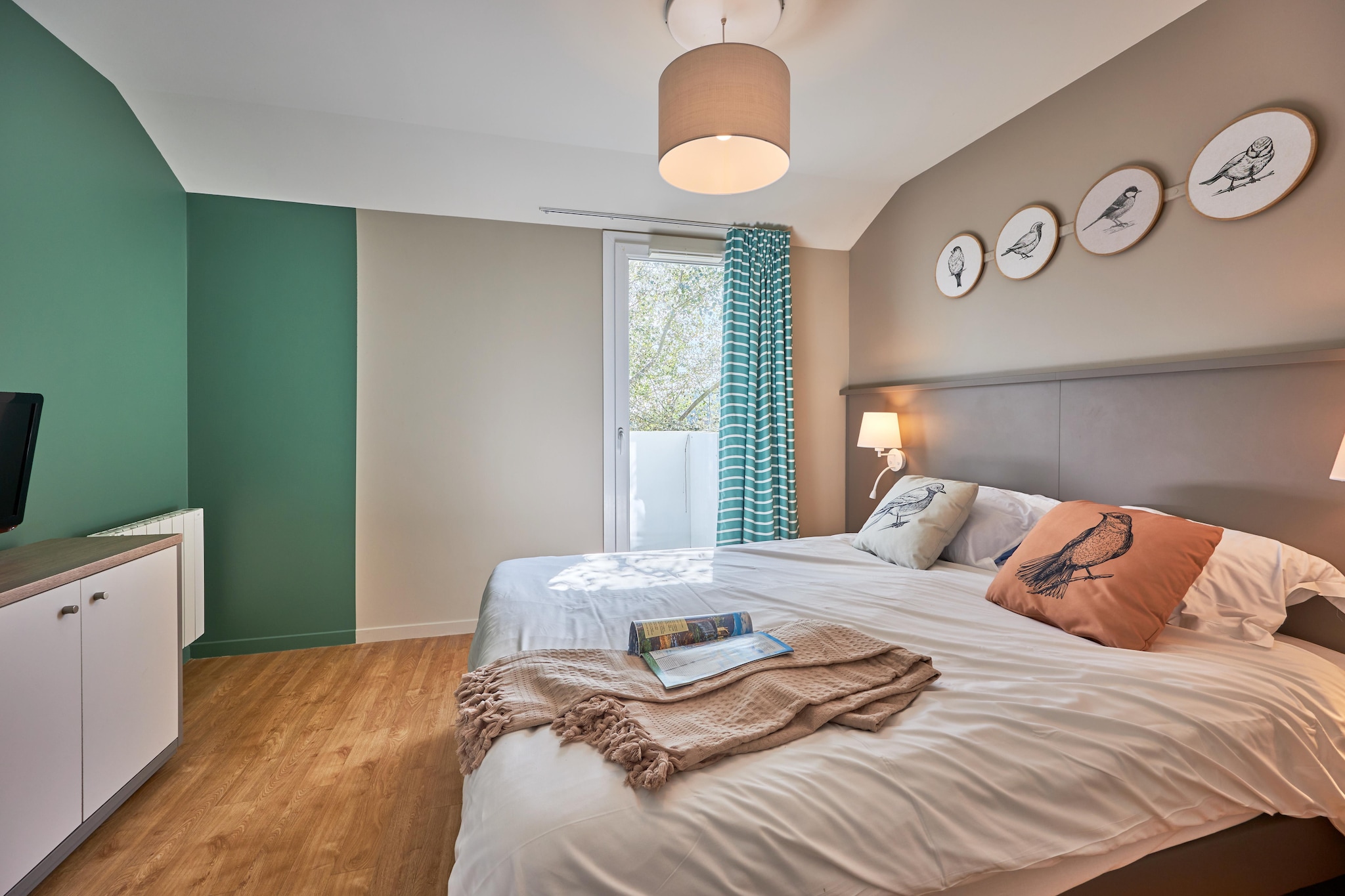 Pierre & Vacances Le Chant des Oiseaux House 6 people - 2 bedrooms - Terrace or balcony - Slaapkamer
