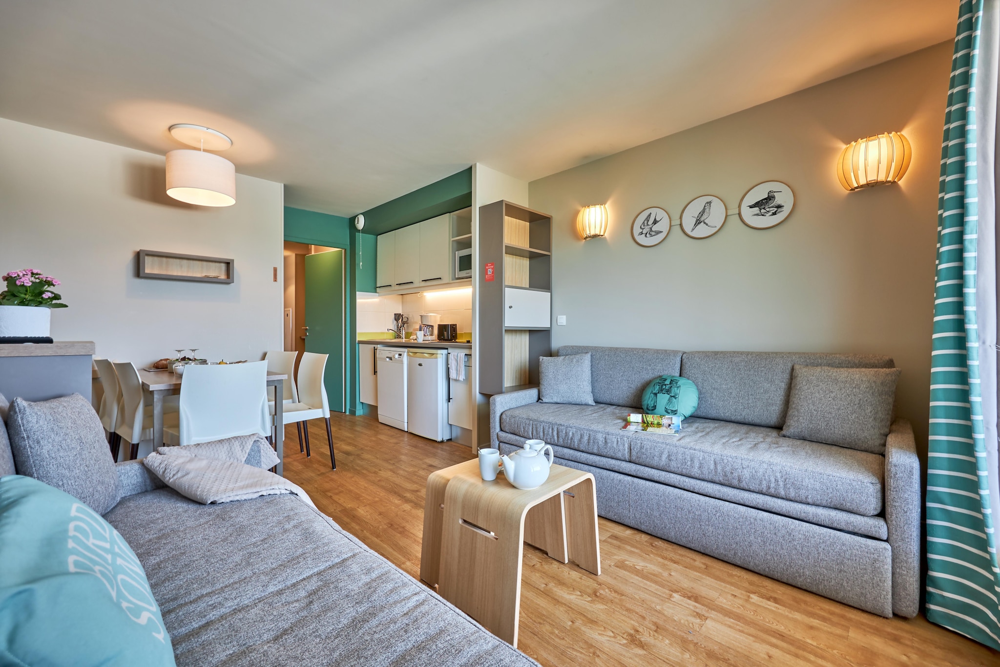 Pierre & Vacances Le Chant des Oiseaux Apartment 5 people - 1 bedroom - Terrace or balcony - Bocage view