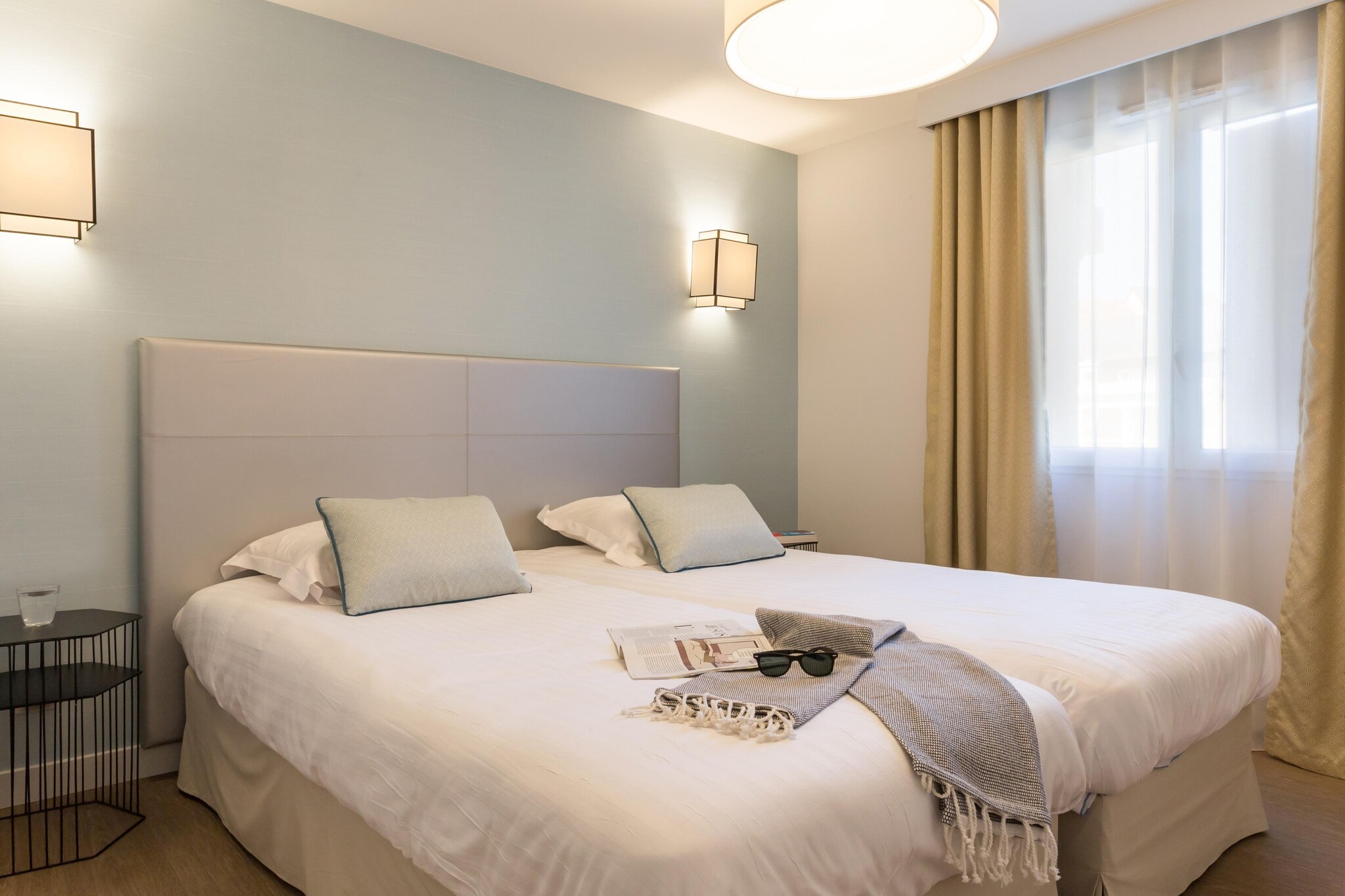 Pierre &Vacances Premium Presqu'île de La Touques apartment 8 people - 3 bedrooms - Terrace or balcony - Harbor buildings - Slaapkamer