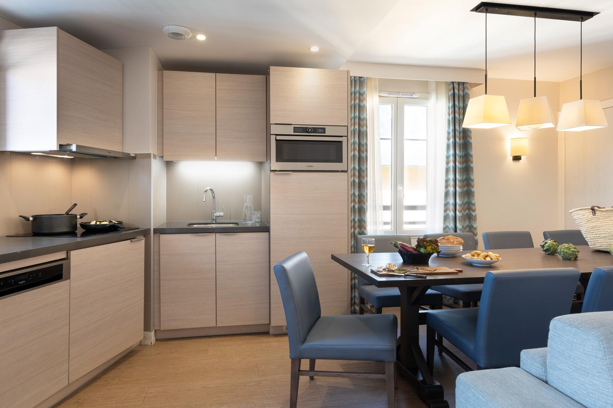 Pierre &Vacances Premium Presqu'île de La Touques apartment 8 people - 3 bedrooms - Terrace or balcony - Harbor buildings