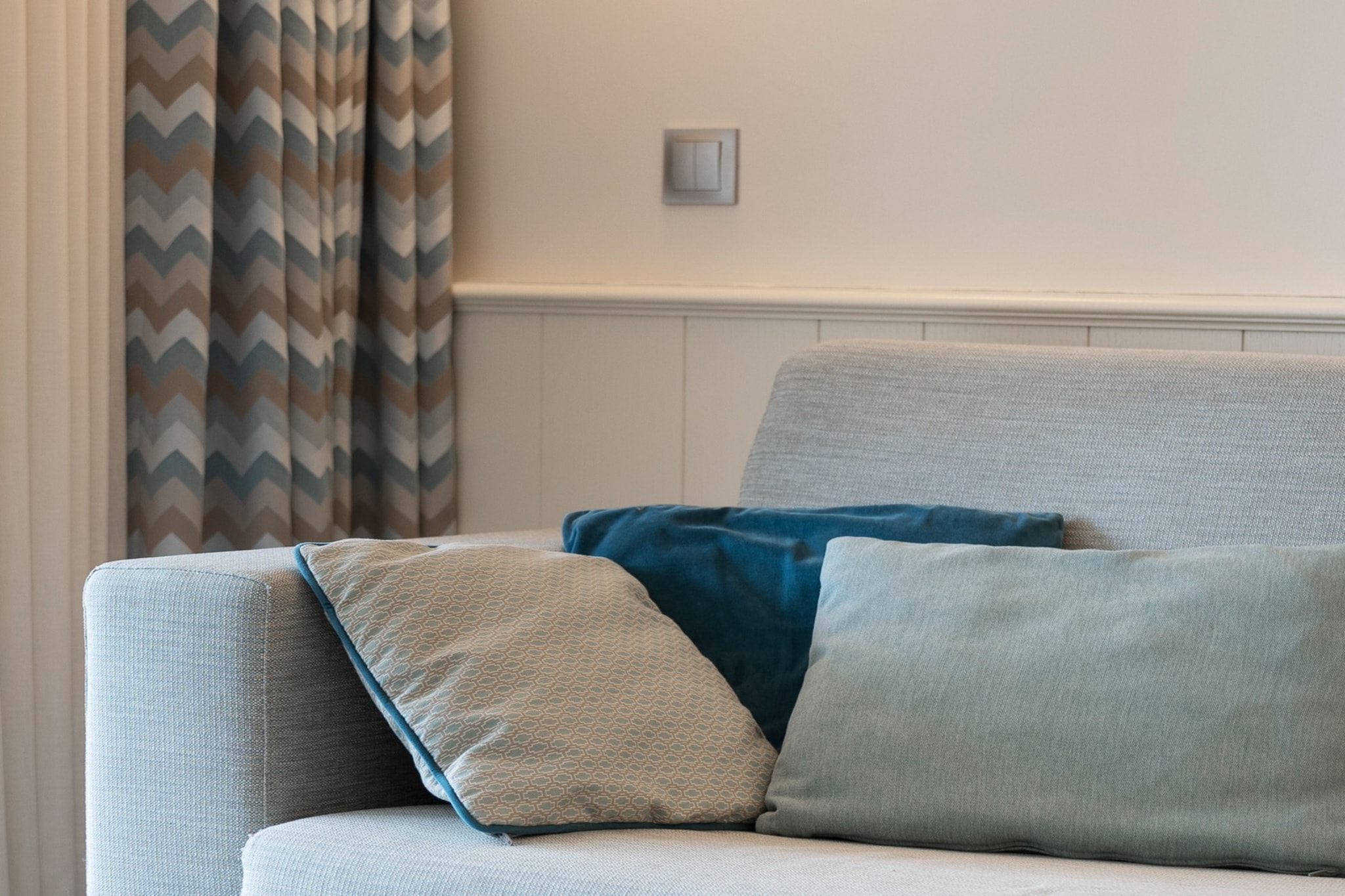 Pierre &Vacances Premium Presqu'île de La Touques Apartment 4 people - 1 bedroom - Terrace or balcony - Harbor buildings - Woonkamer