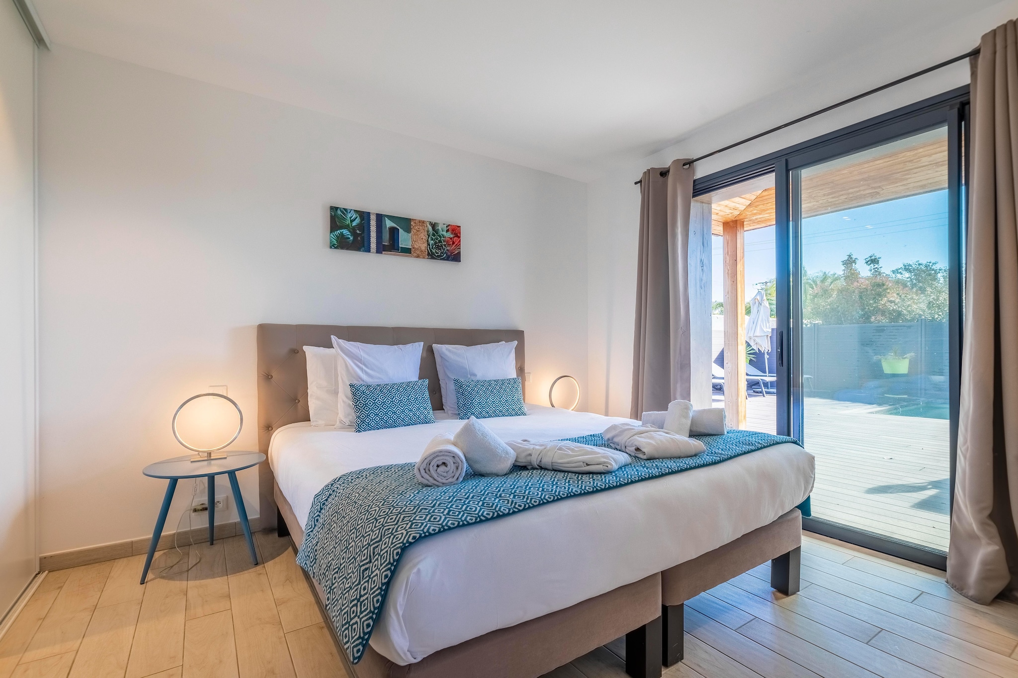 Résidence Premium Pierre & Vacances Vesna Rossa Villa - 4 people - 2 bedrooms - Air conditioned - 4m private pool - Garden - Bedroom