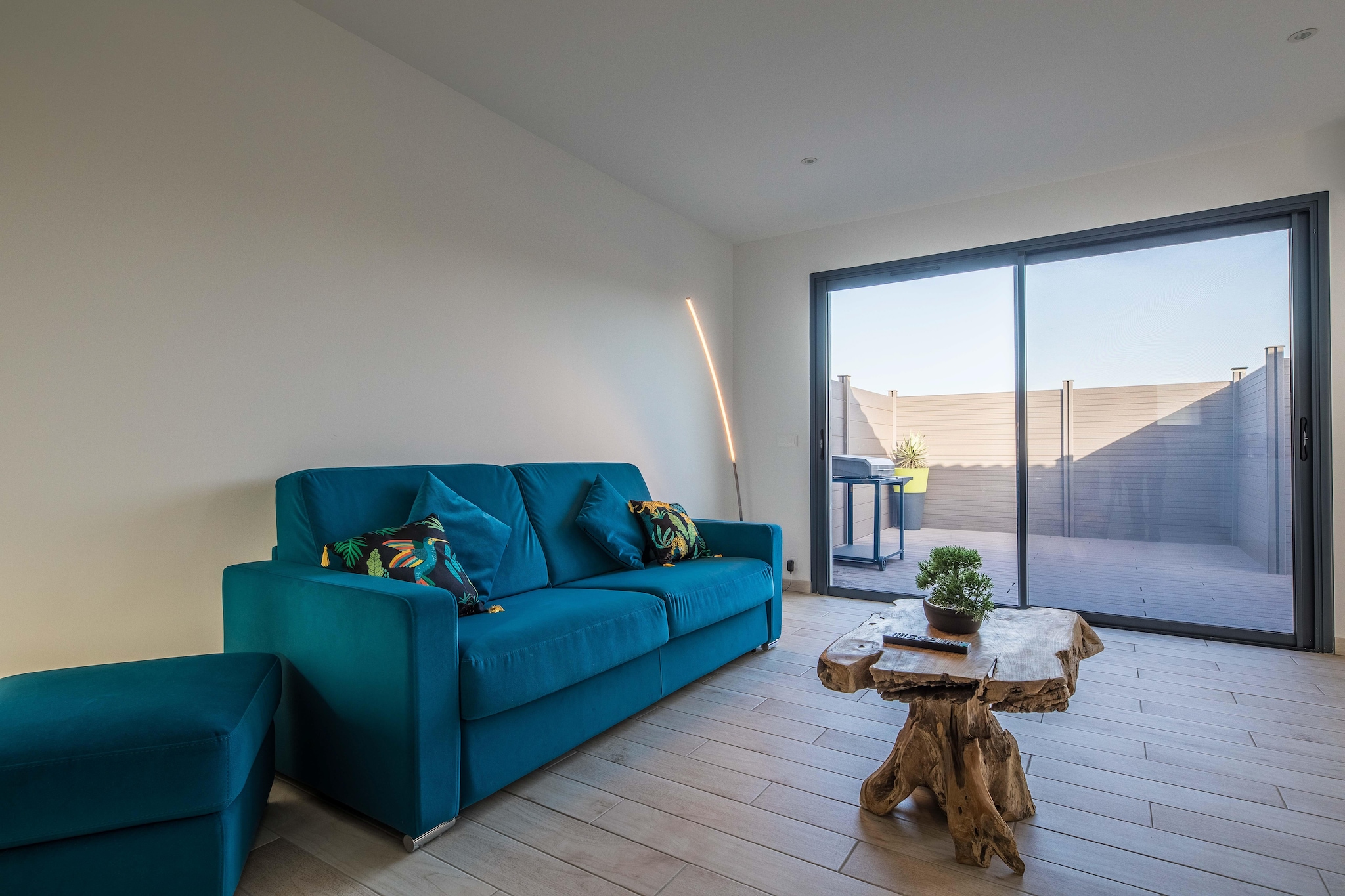 Résidence Premium Pierre & Vacances Vesna Rossa Villa - 4 people - 2 bedrooms - Air conditioned - 4m private pool - Garden - Living room