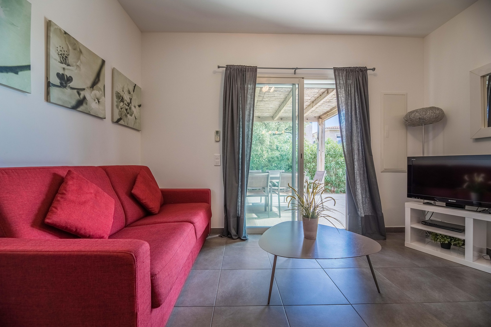 Résidence Premium P&V Les Villas de Porto-Vecchio Apartment - 6 people - 2 bedrooms - Air conditioned - Terrace - Living room