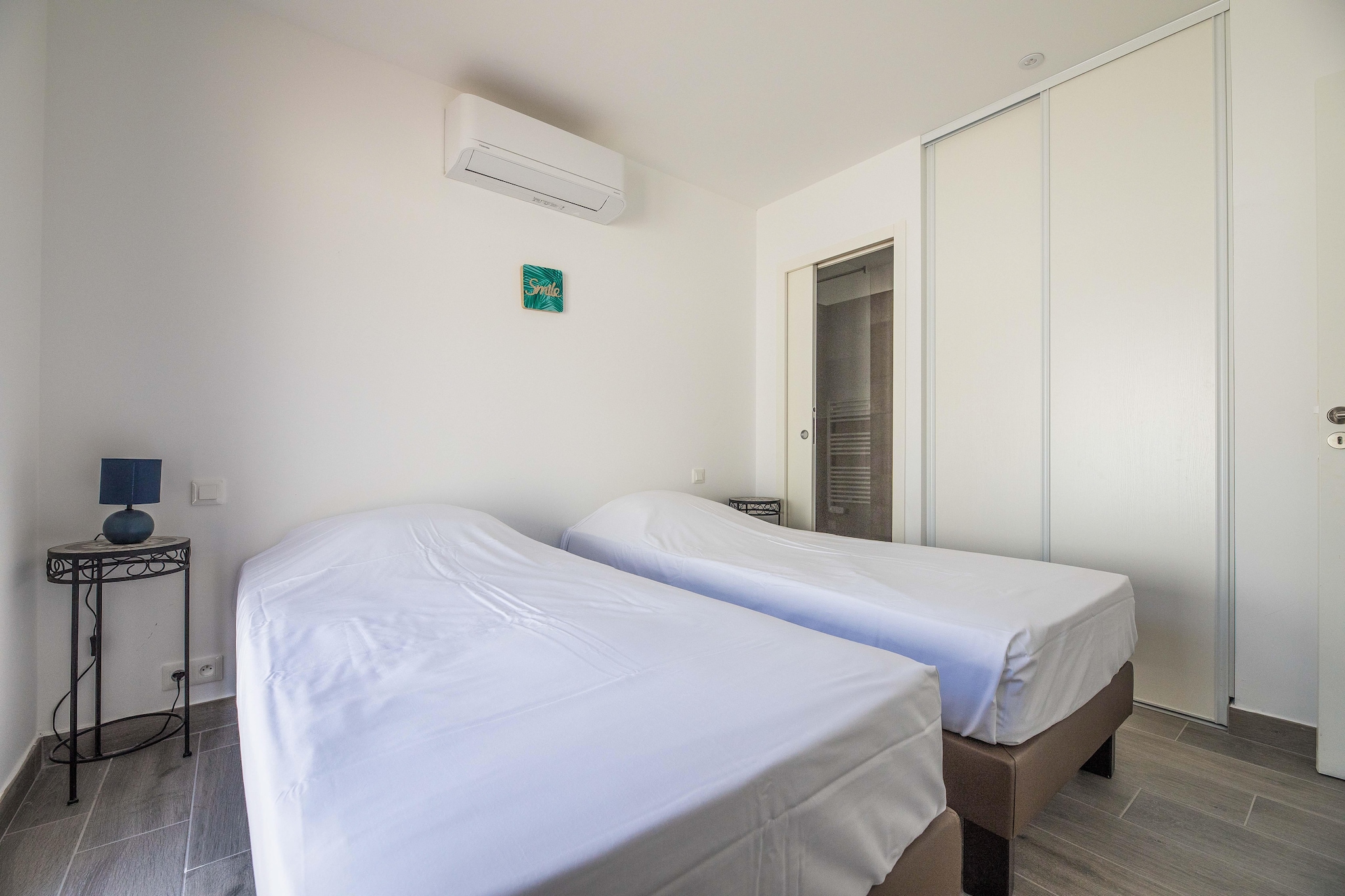 Résidence PV Les Terrasses d'Arsella House - 8 people - 4 bedrooms - Air conditioned - 4m private swimming pool - Terrace - Slaapkamer