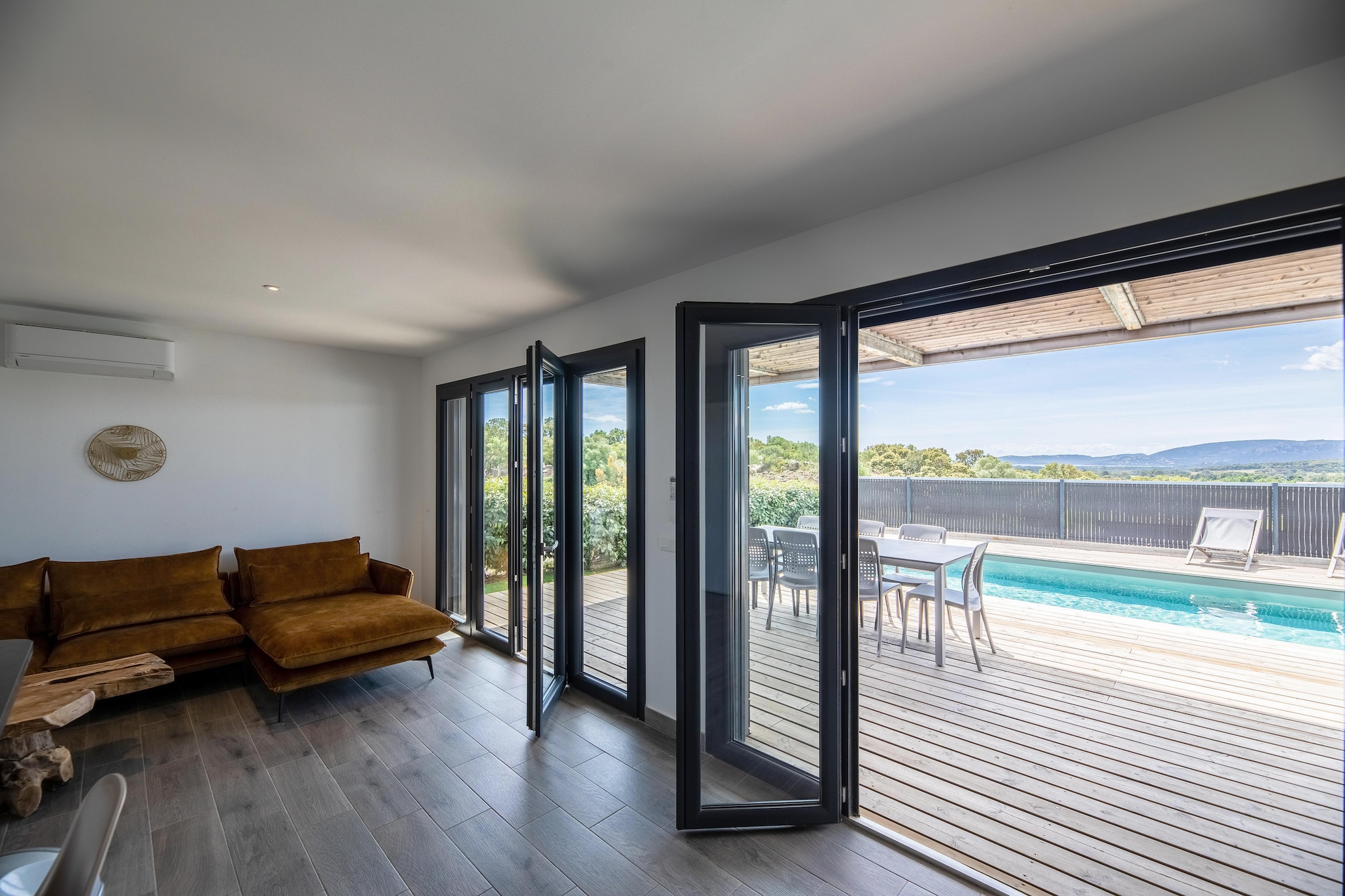 Résidence PV Les Terrasses d'Arsella House - 8 people - 4 bedrooms - Air conditioned - 4m private swimming pool - Terrace - Woonkamer