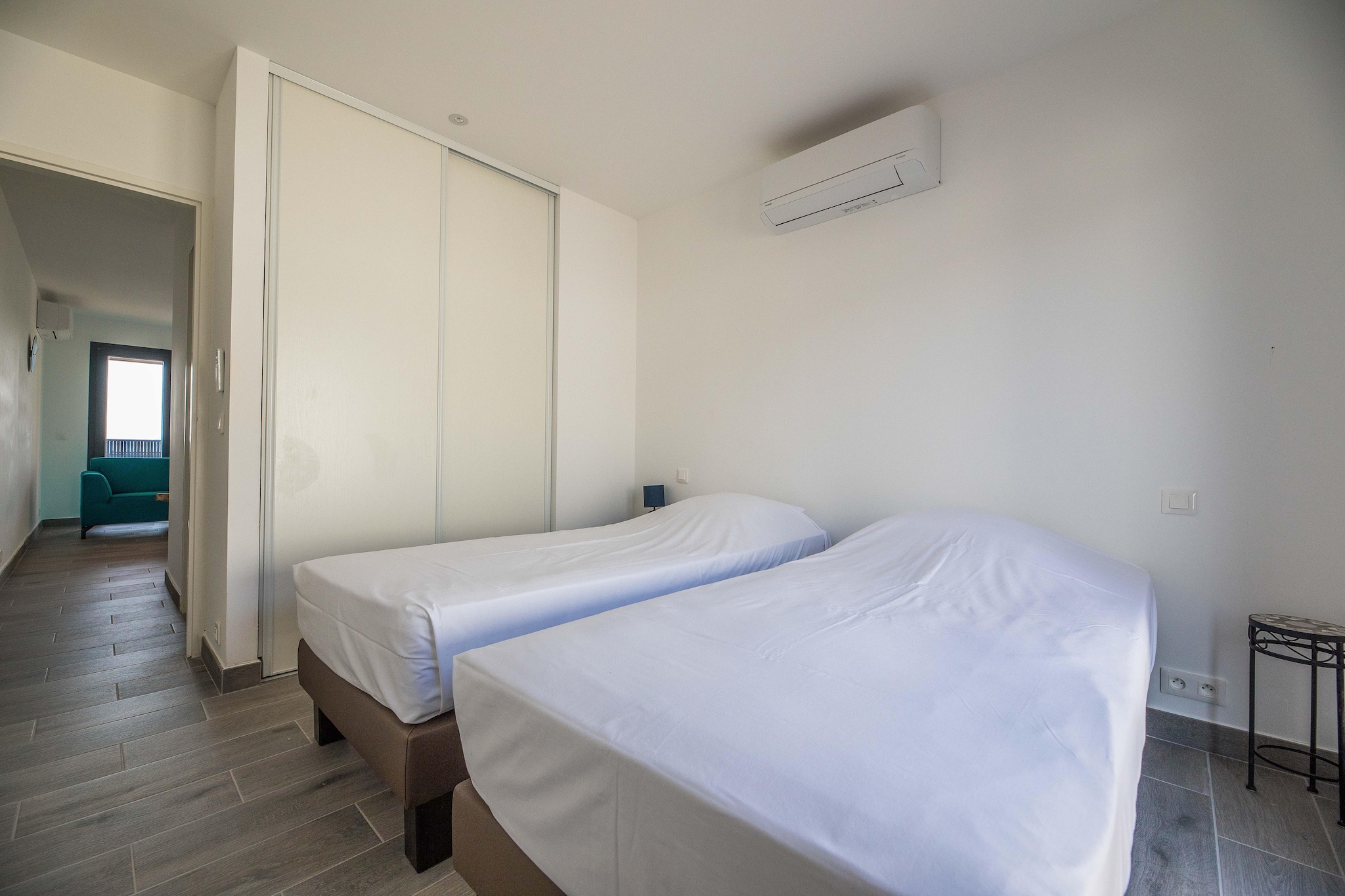 Résidence PV Les Terrasses d'Arsella House - 8 people - 4 bedrooms - Air conditioned - 7m private swimming pool - Terrace - Slaapkamer