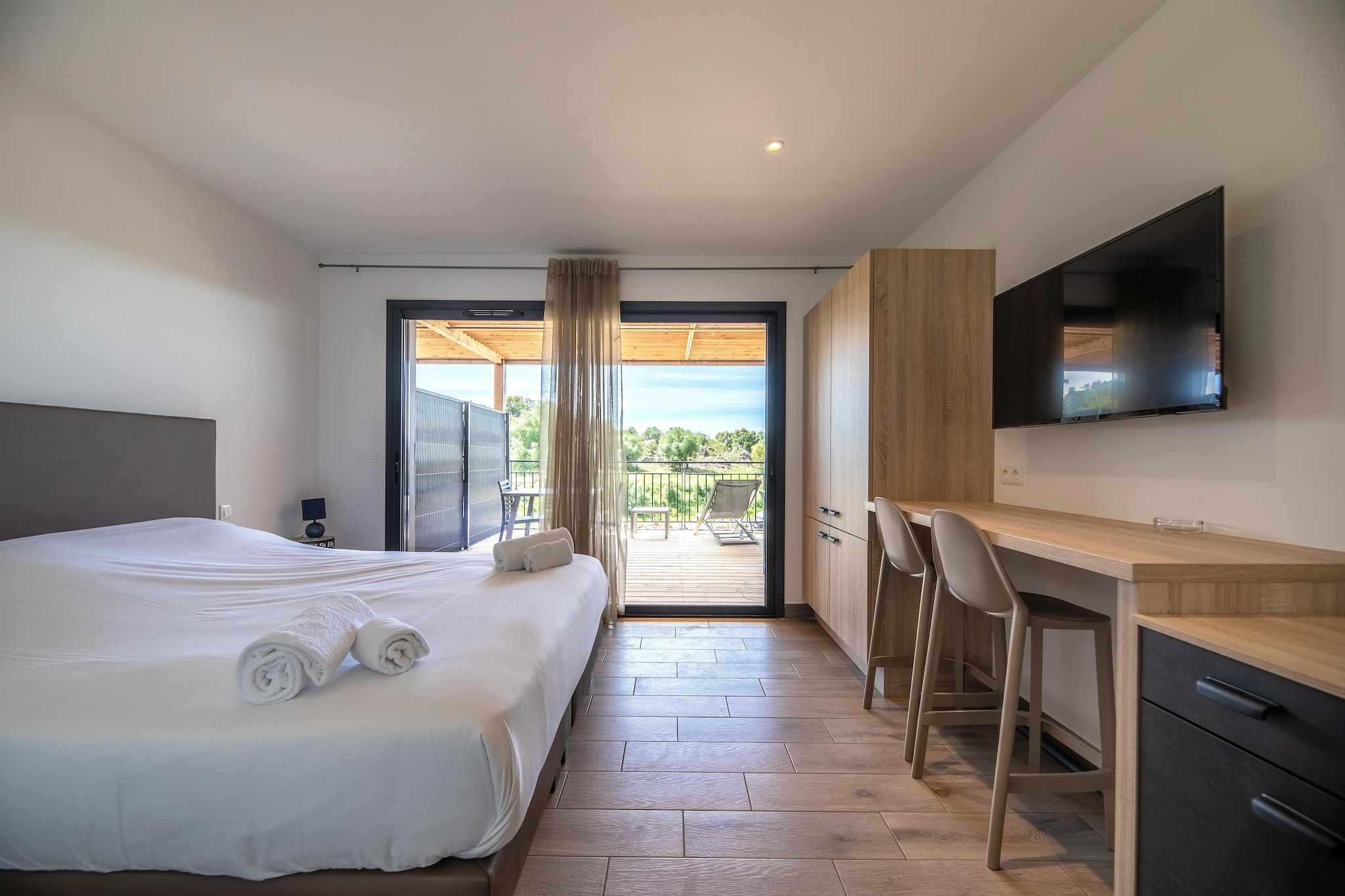 Résidence PV Les Terrasses d'Arsella Studio 2 people - Air conditioned - Large terrace