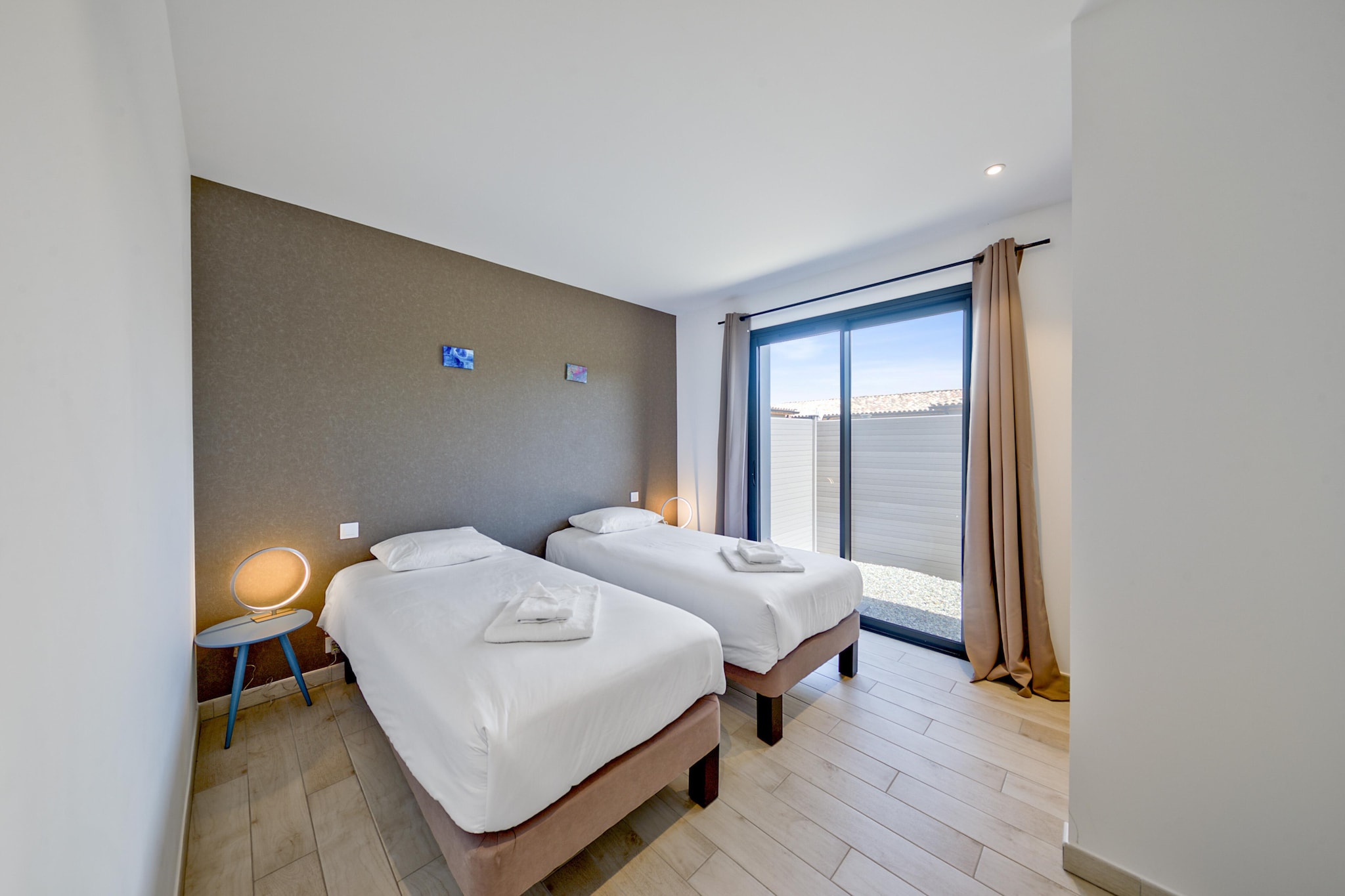 Résidence Premium Pierre & Vacances Vesna Rossa Villa - 6 people - 3 bedrooms - Air conditioned - 7m private pool - Garden - Bedroom