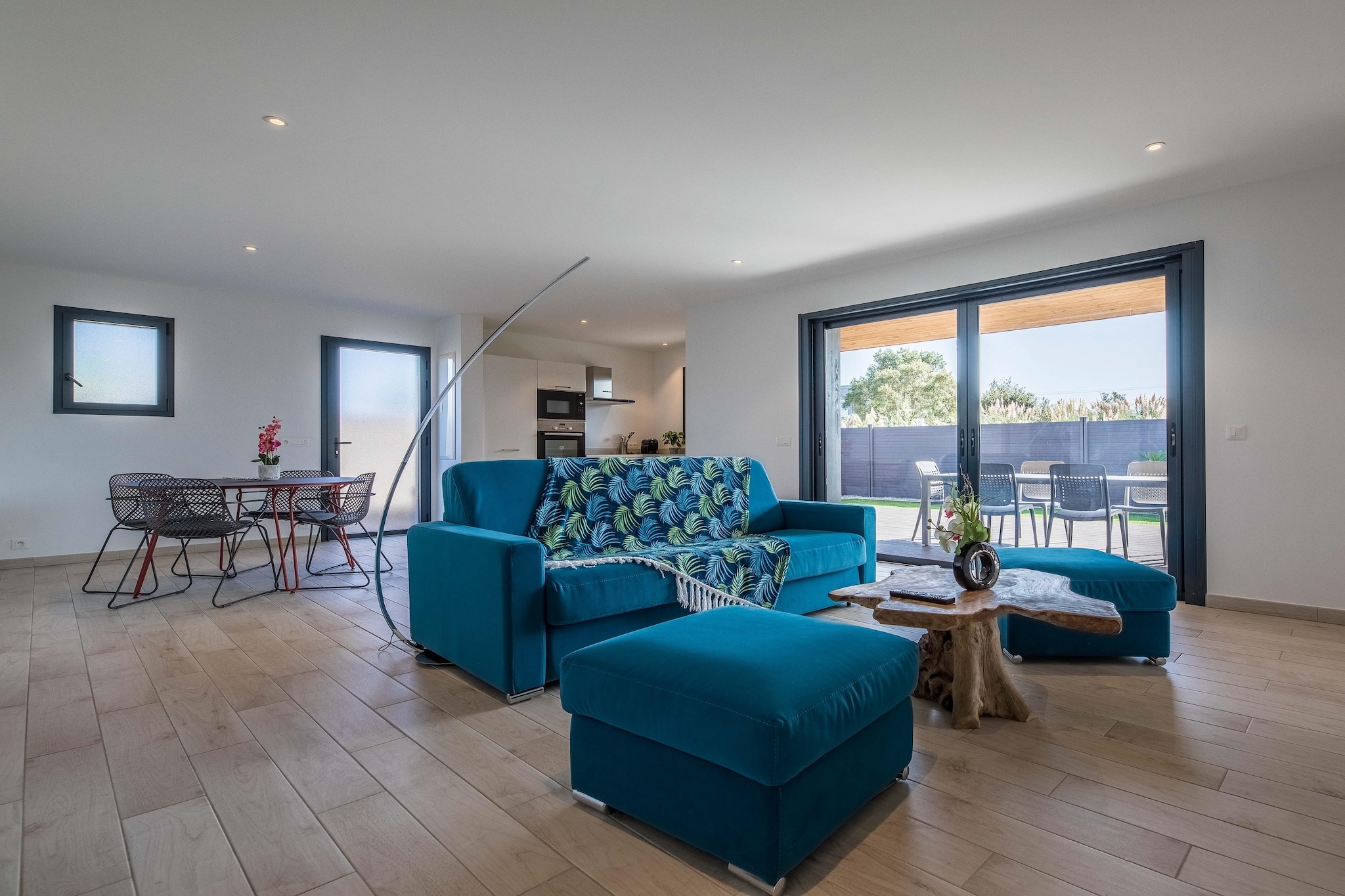 Résidence Premium Pierre & Vacances Vesna Rossa Villa - 6 people - 3 bedrooms - Air conditioned - 7m private pool - Garden - Living room