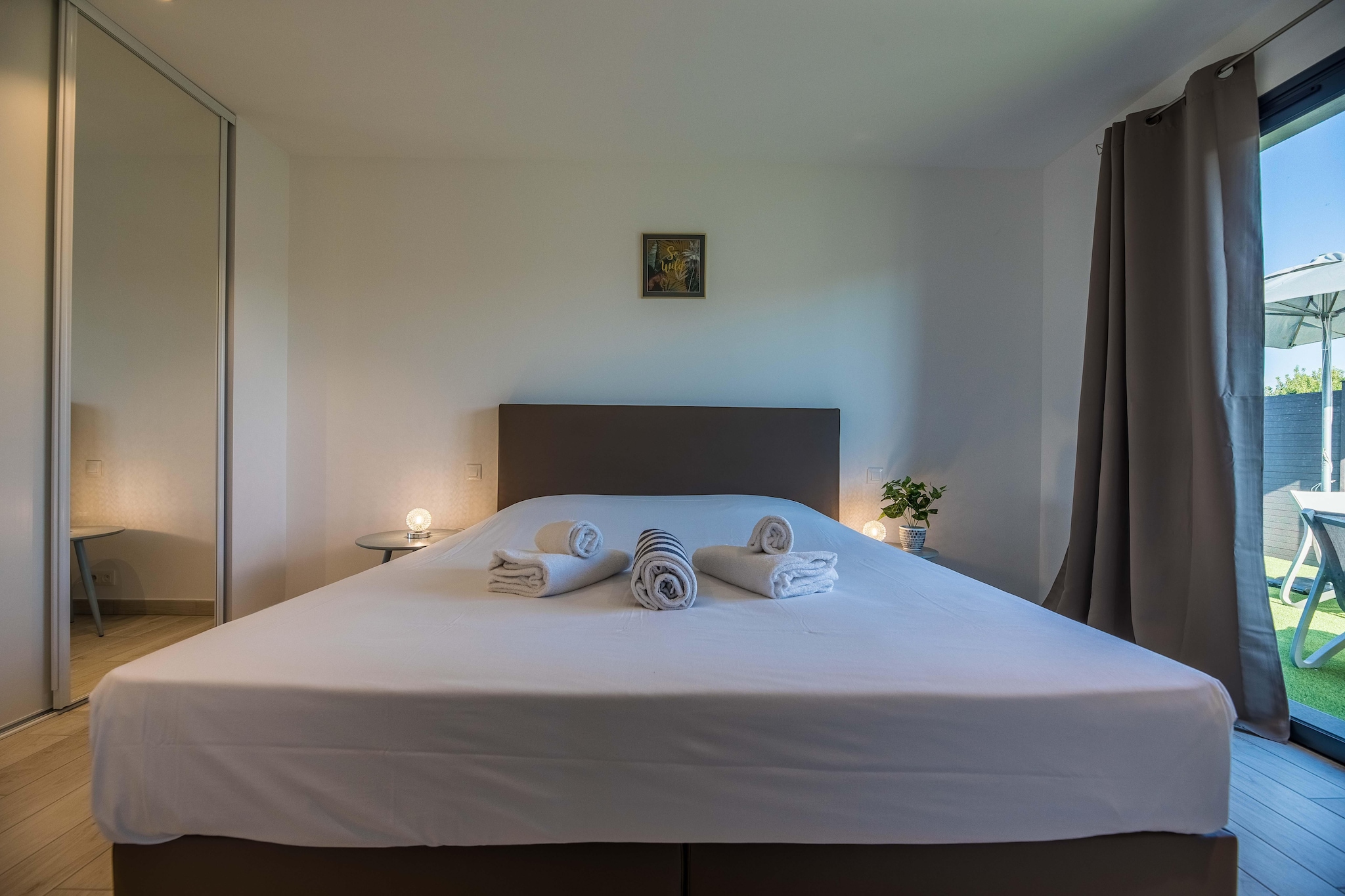 Résidence Premium Pierre & Vacances Vesna Rossa Villa - 8 people - 4 bedrooms - Air conditioned - 7m private pool - Garden - Bedroom