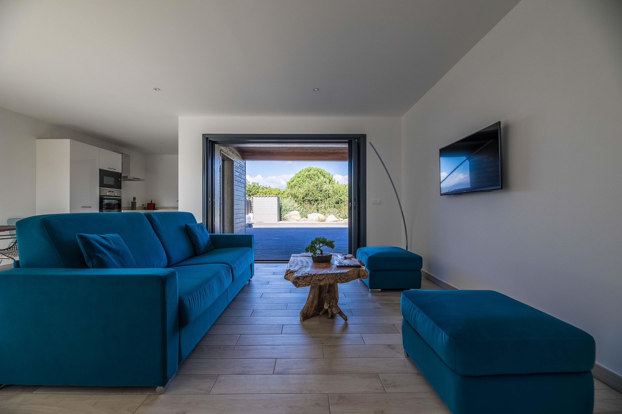 Résidence Premium Pierre & Vacances Vesna Rossa Villa - 8 people - 4 bedrooms - Air conditioned - 7m private pool - Garden - Living room