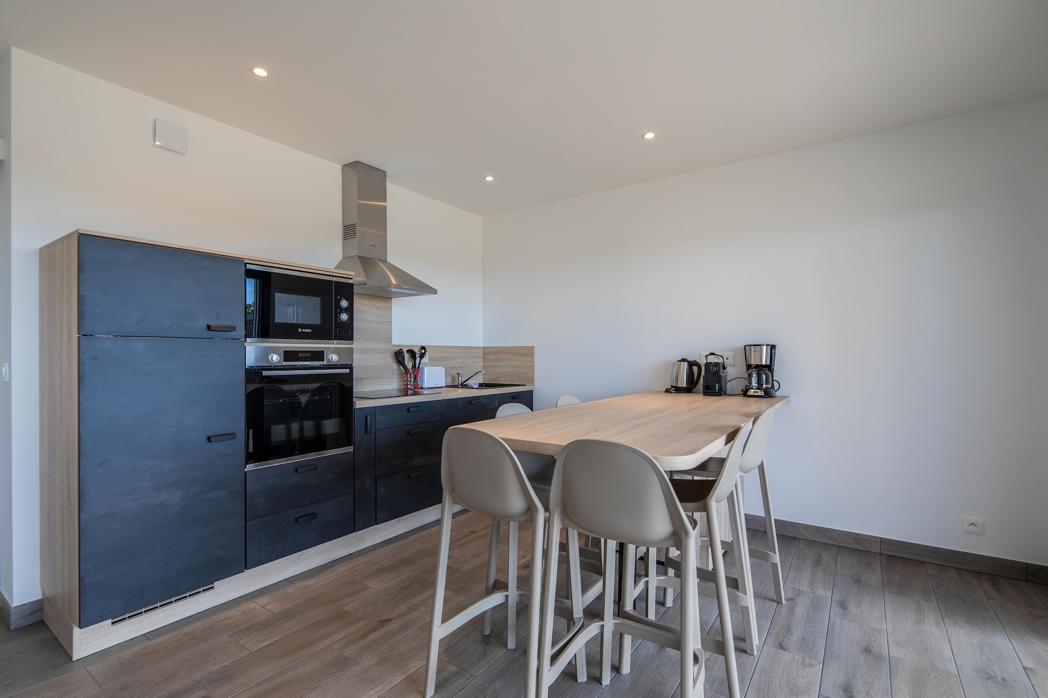 Résidence PV Les Terrasses d'Arsella Apartment - 6 people - 2 bedrooms - Air conditioned - Terrace - Eetkamer