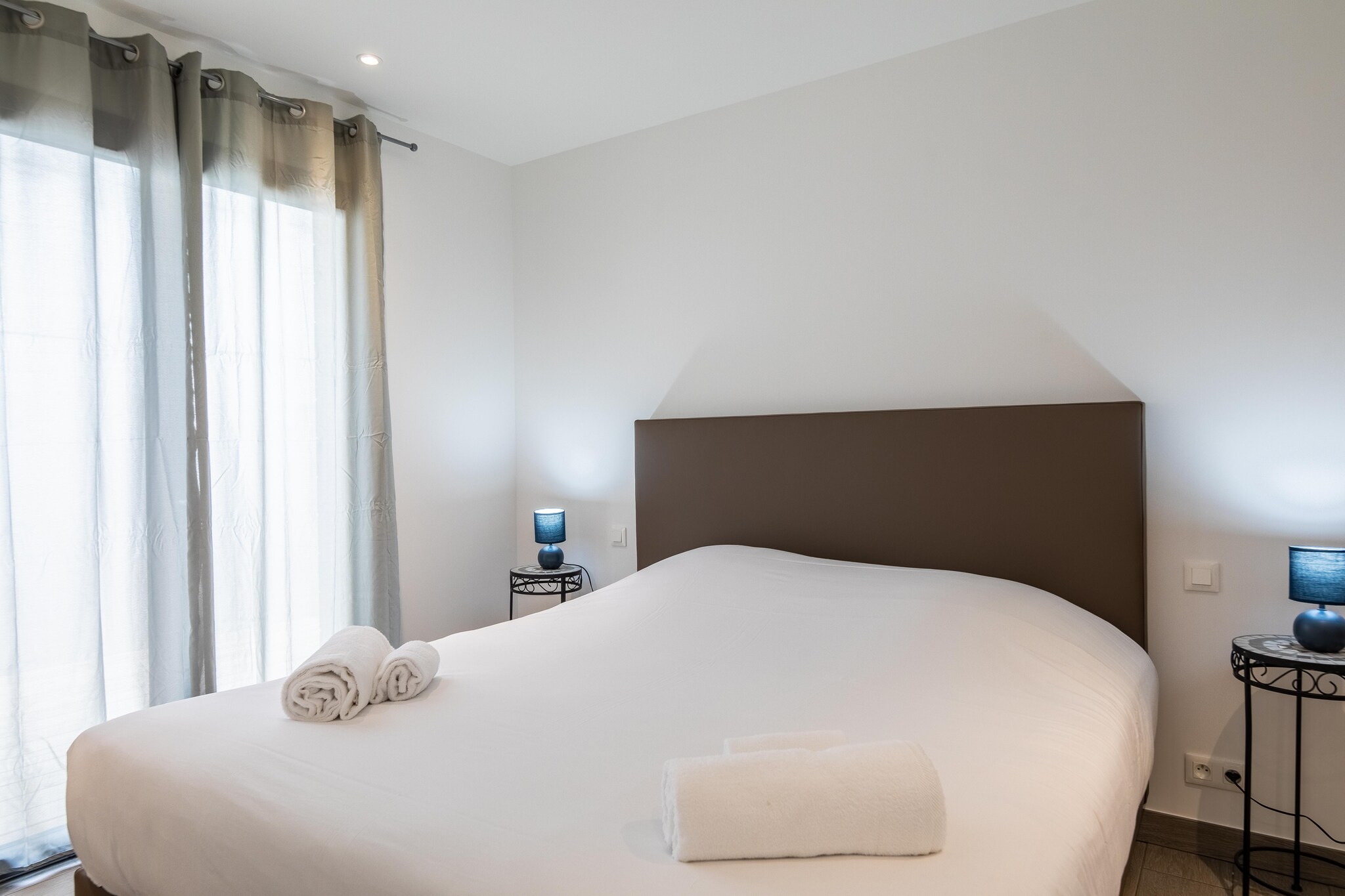 Résidence PV Les Terrasses d'Arsella Apartment - 6 people - 2 bedrooms - Air conditioned - Terrace - Slaapkamer