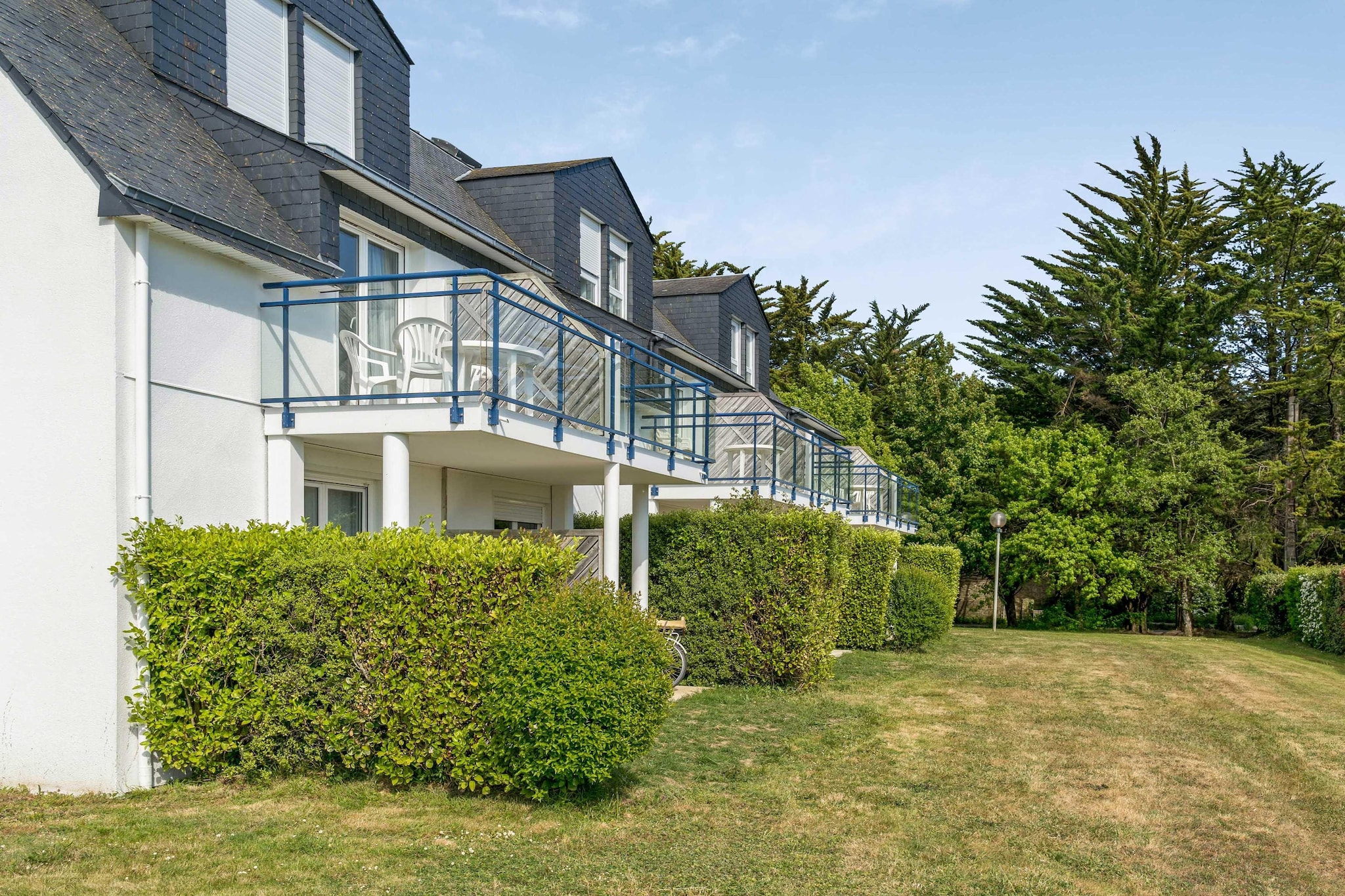 Résidence La Voile d’Or apartment 8 people - 3 bedrooms - Duplex - Buitenkant zomer
