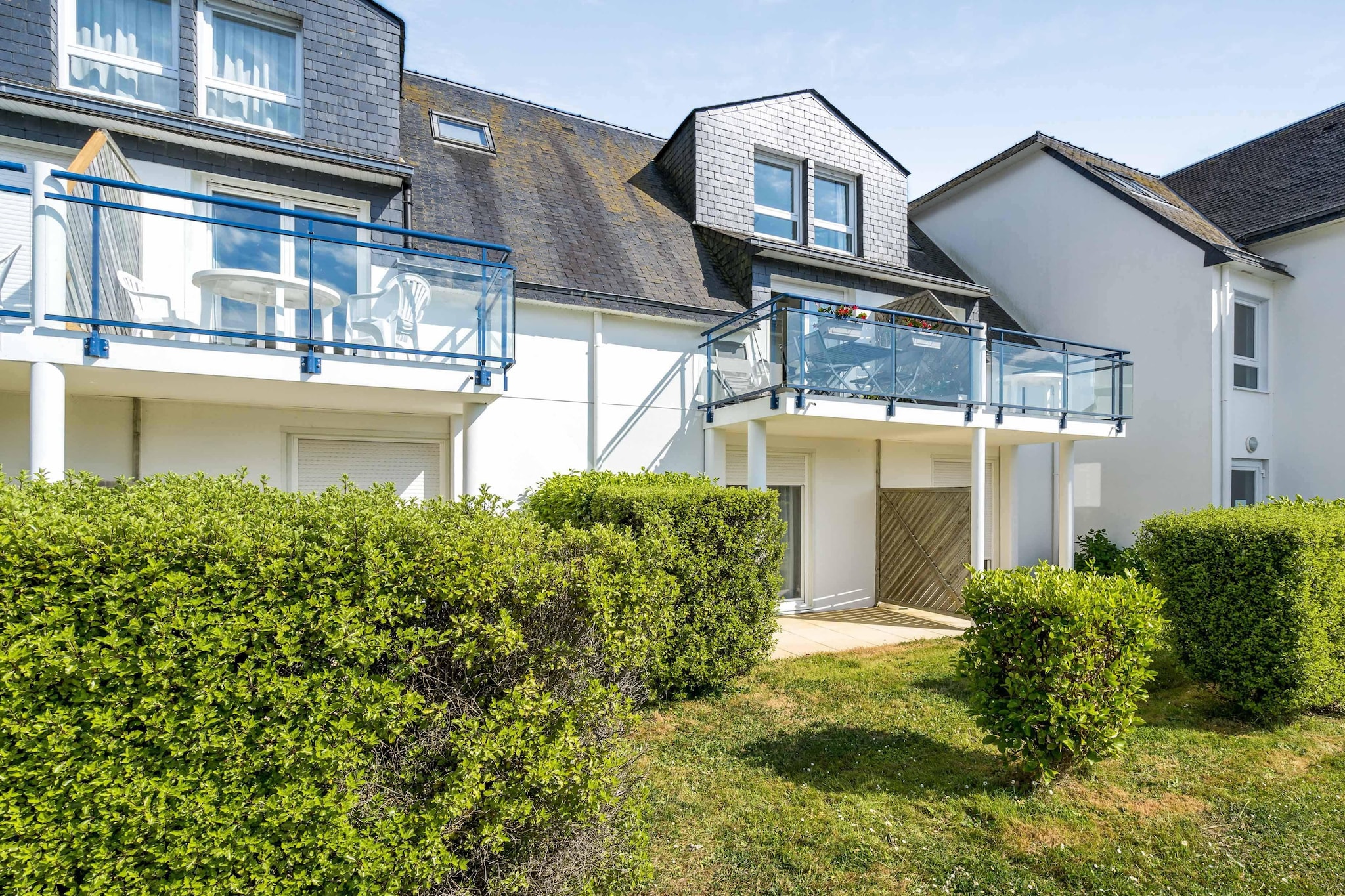 Résidence La Voile d’Or apartment 8 people - 3 bedrooms - Duplex - Buitenkant zomer