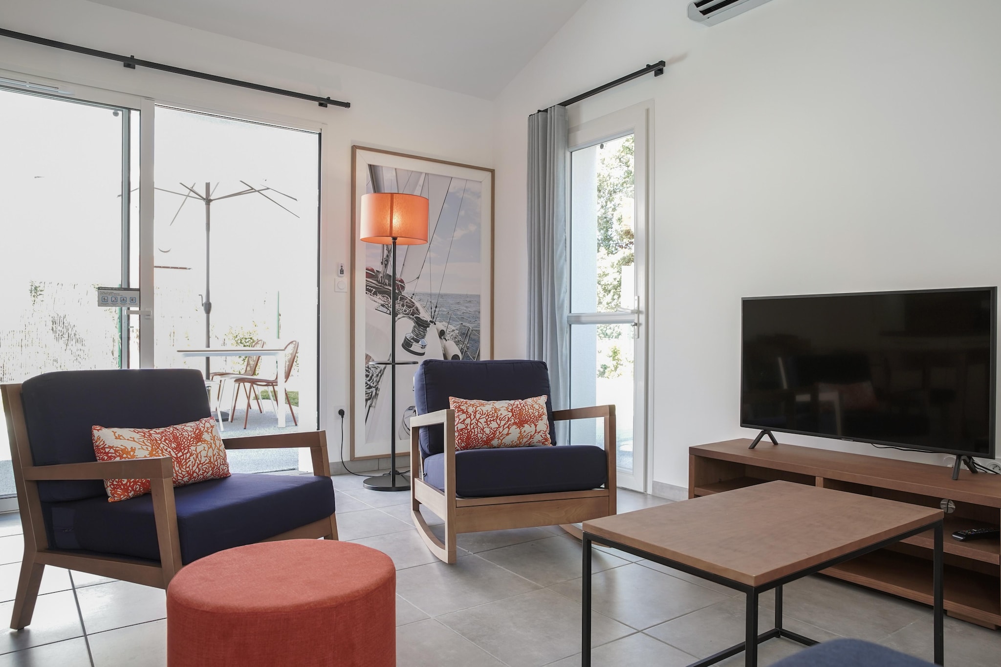 Résidence P&V Premium Les Villas d’Olonne House - 6 people - 3 bedrooms - Duplex - Individual swimming pool - Salon