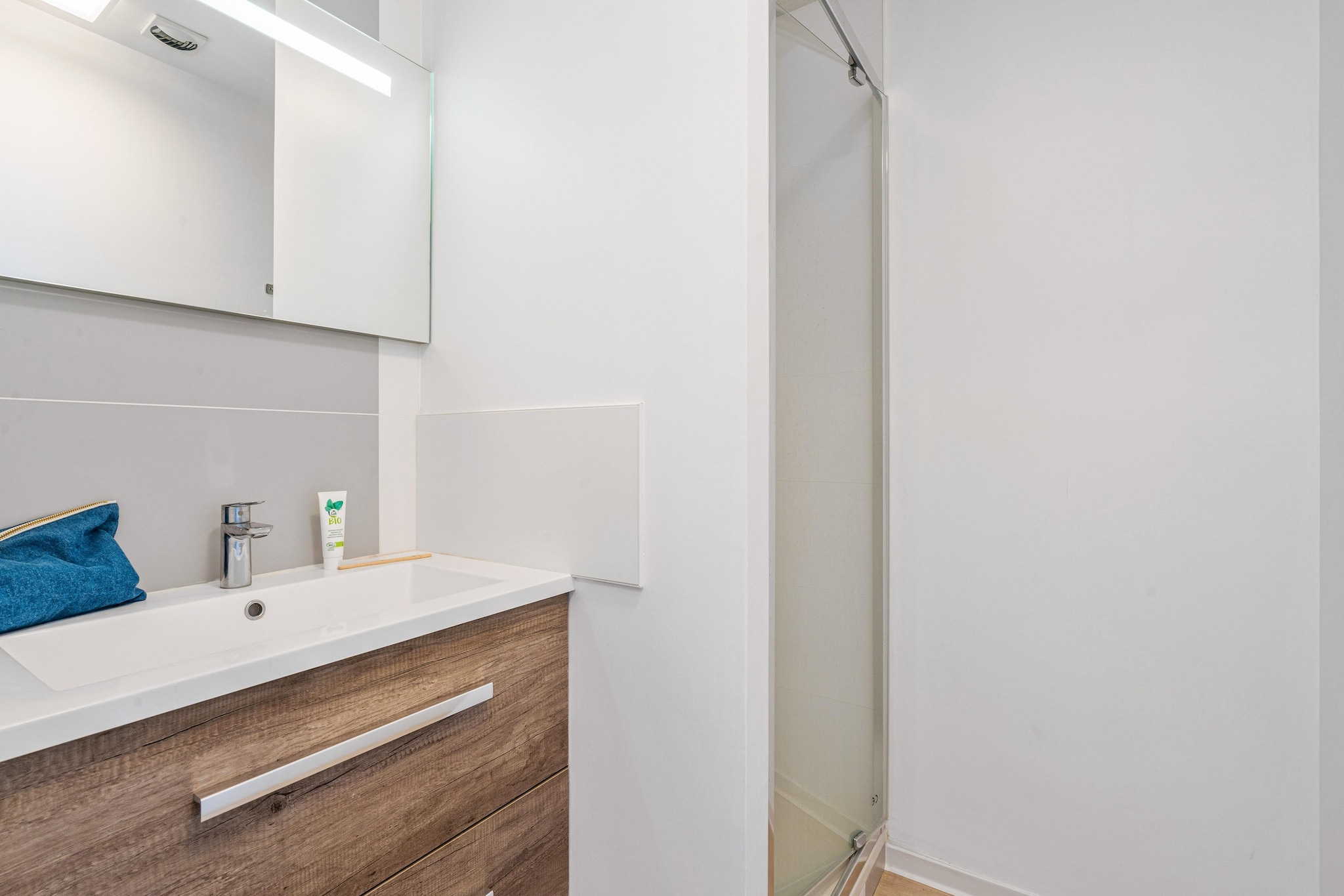Résidence La Voile d’Or Apartment 6 people - 1 bedroom + 1 sleeping alcove - Terrace or balcony - Badkamer