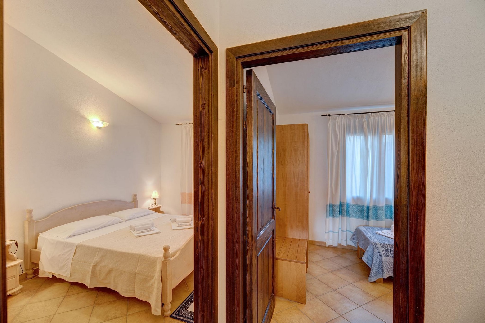 Résidence Pierre & Vacances Badus Apartment 6 people - 2 bedrooms - Terrace or balcony - Slaapkamer