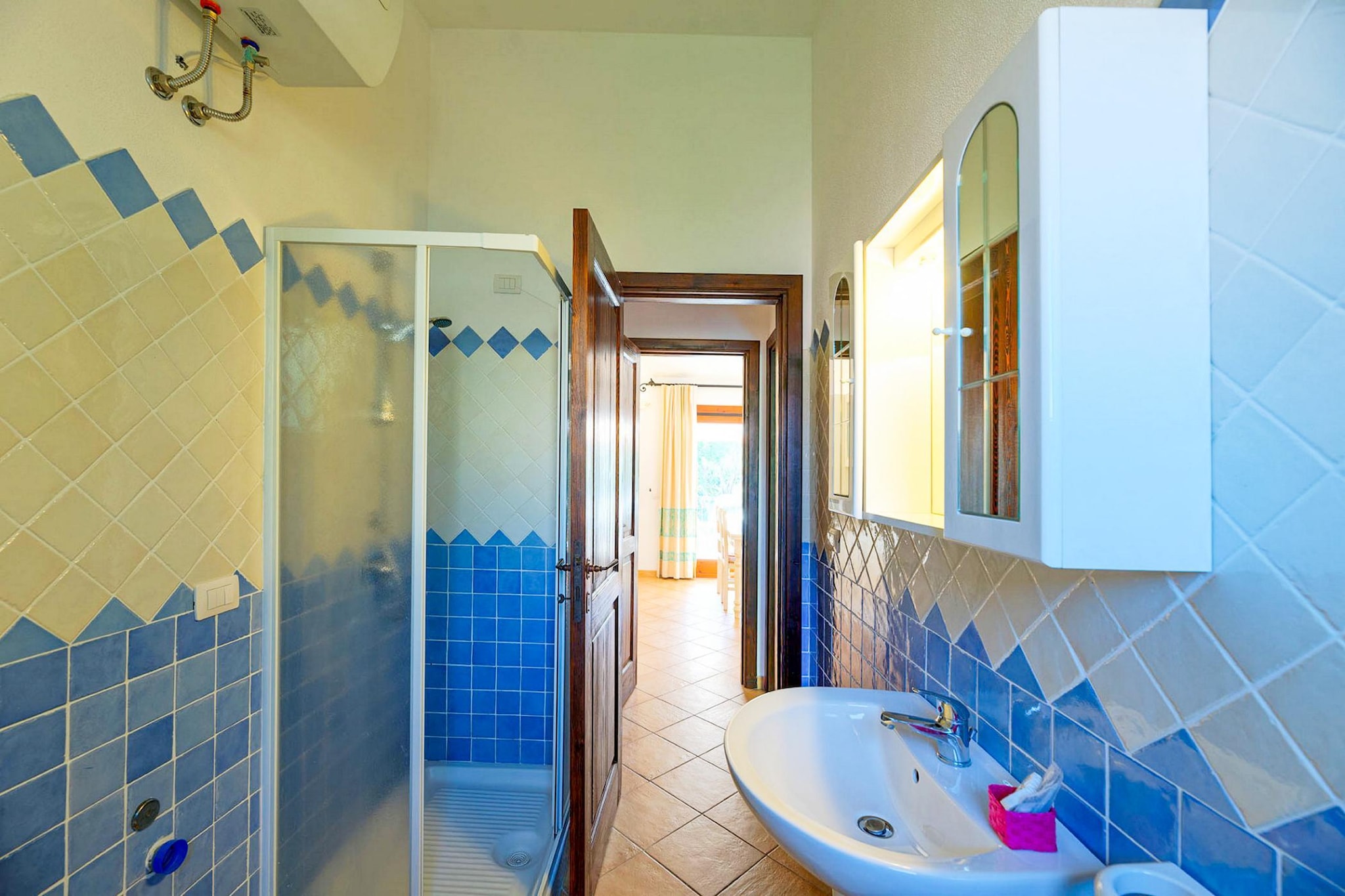 Résidence Pierre & Vacances Badus Apartment 4 people - 1 bedroom - Terrace or balcony - Badkamer