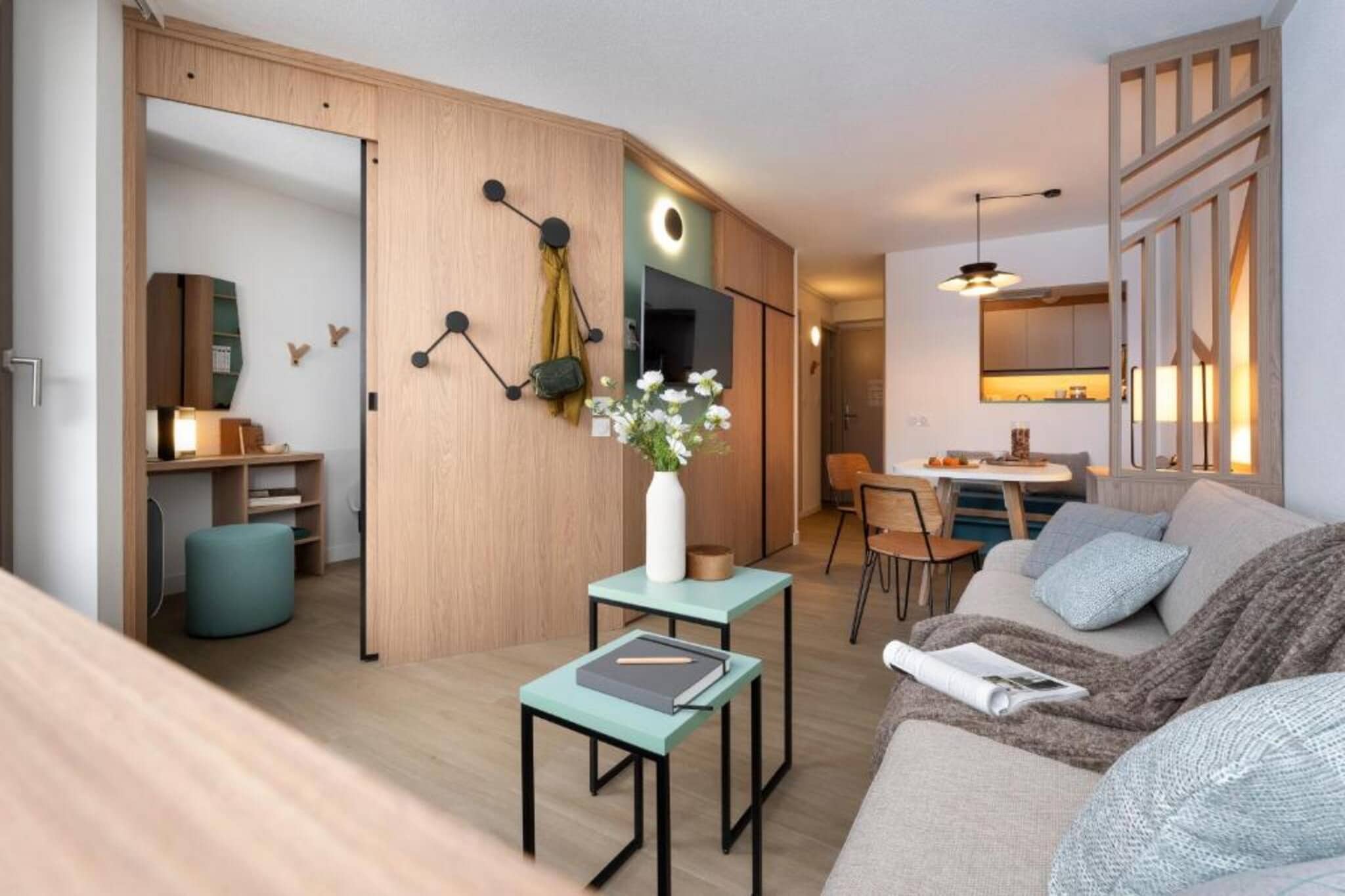 Pierre et Vacances Capella Apartment 4 people - 1 bedroom - Balcony - Mountain view - Living room