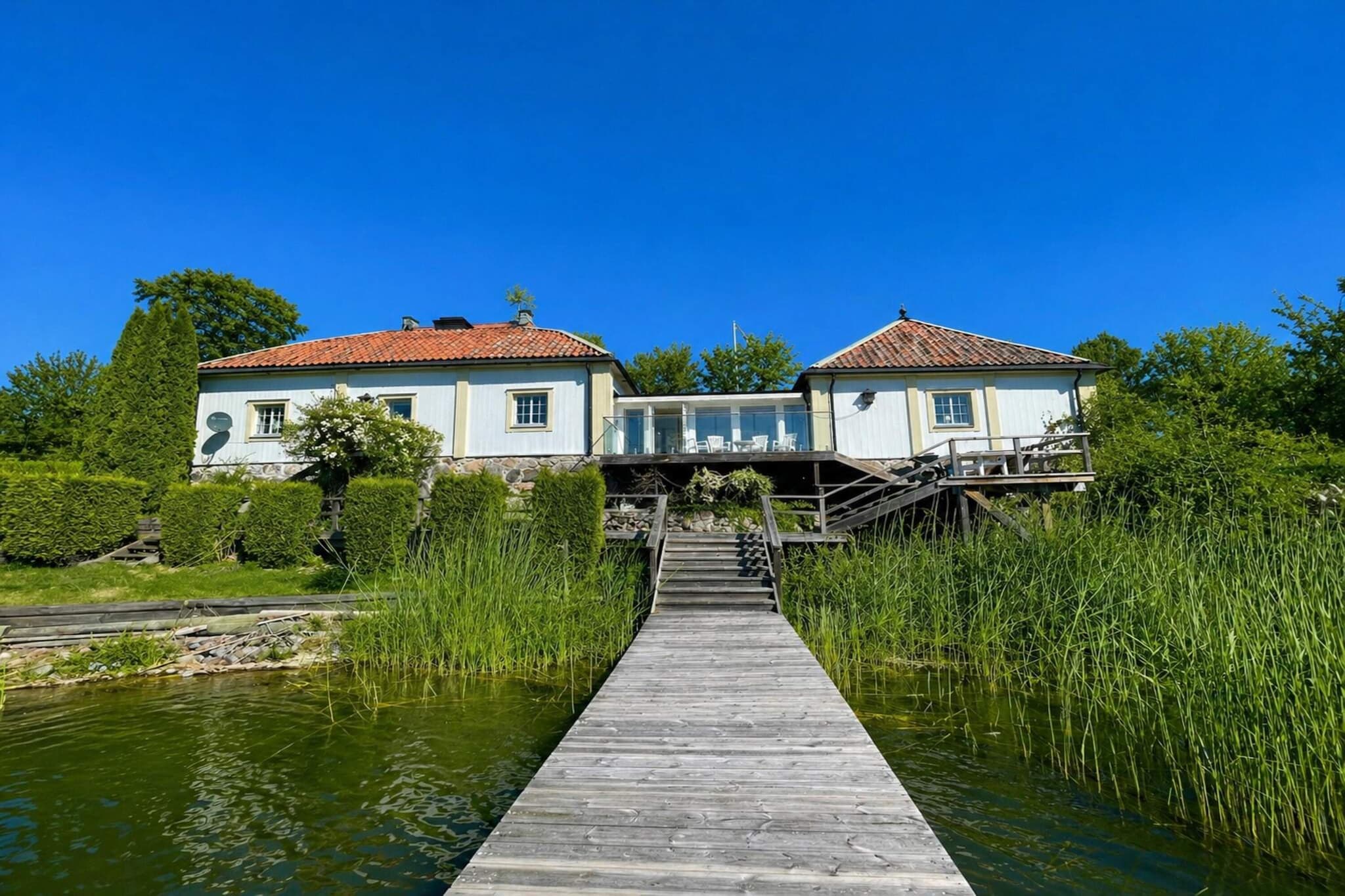 5 sterren vakantie huis in MARIEFRED - Buitenlucht