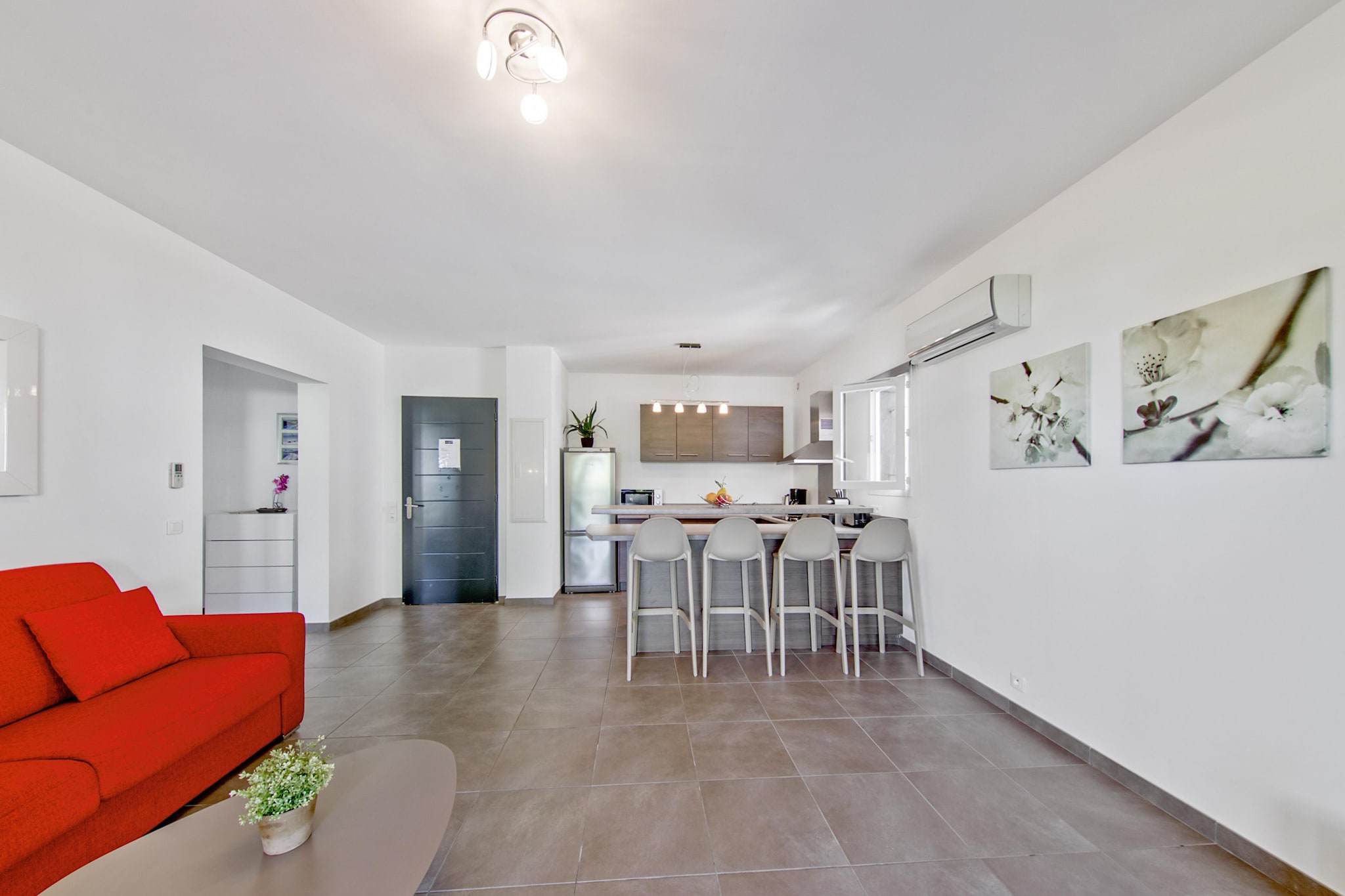 Résidence Premium P&V Les Villas de Porto-Vecchio Apartment - 4 people - 1 bedroom - Air conditioned - Terrace - Living room