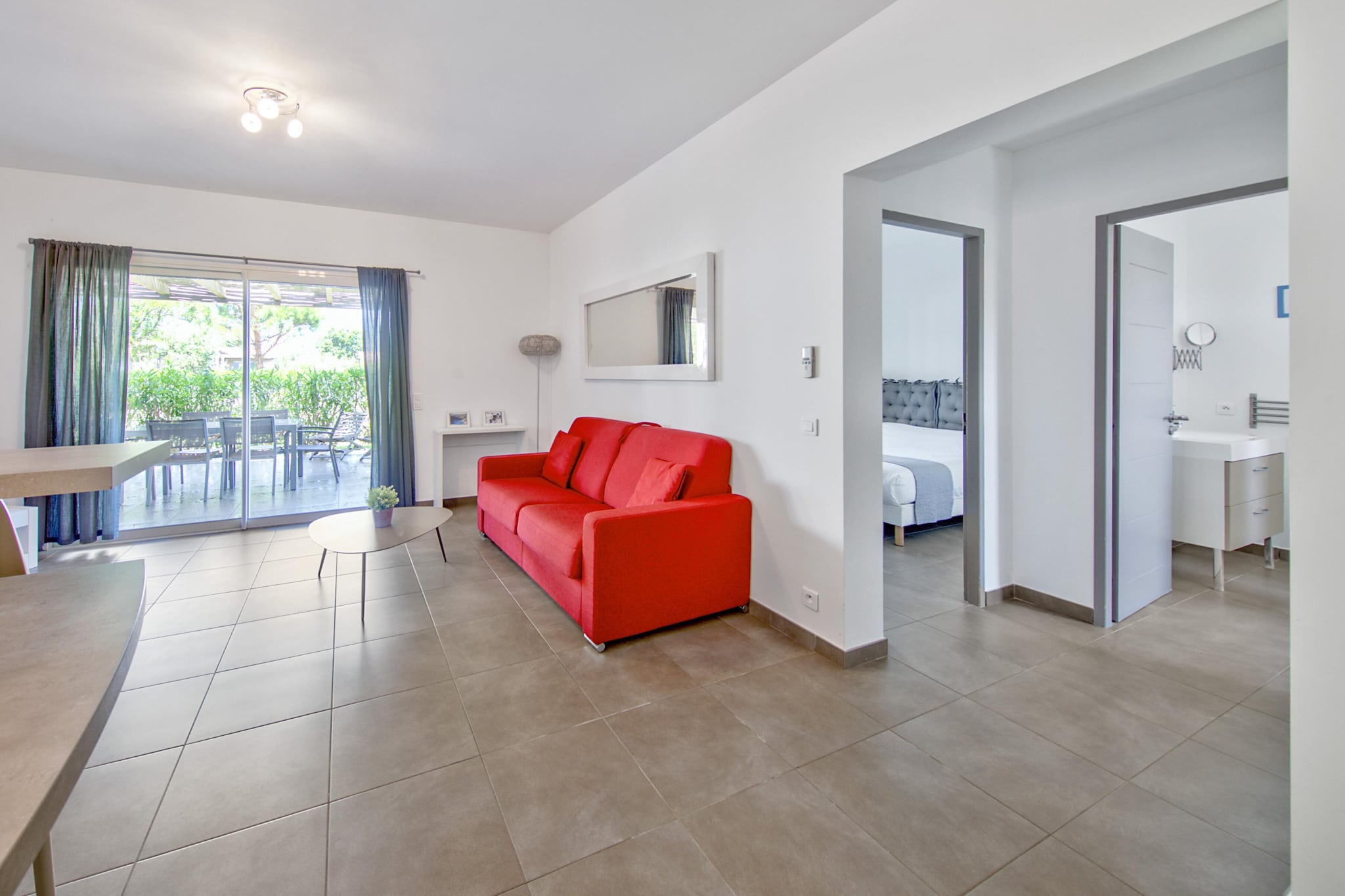 Résidence Premium P&V Les Villas de Porto-Vecchio Apartment - 4 people - 1 bedroom - Air conditioned - Terrace - Living room