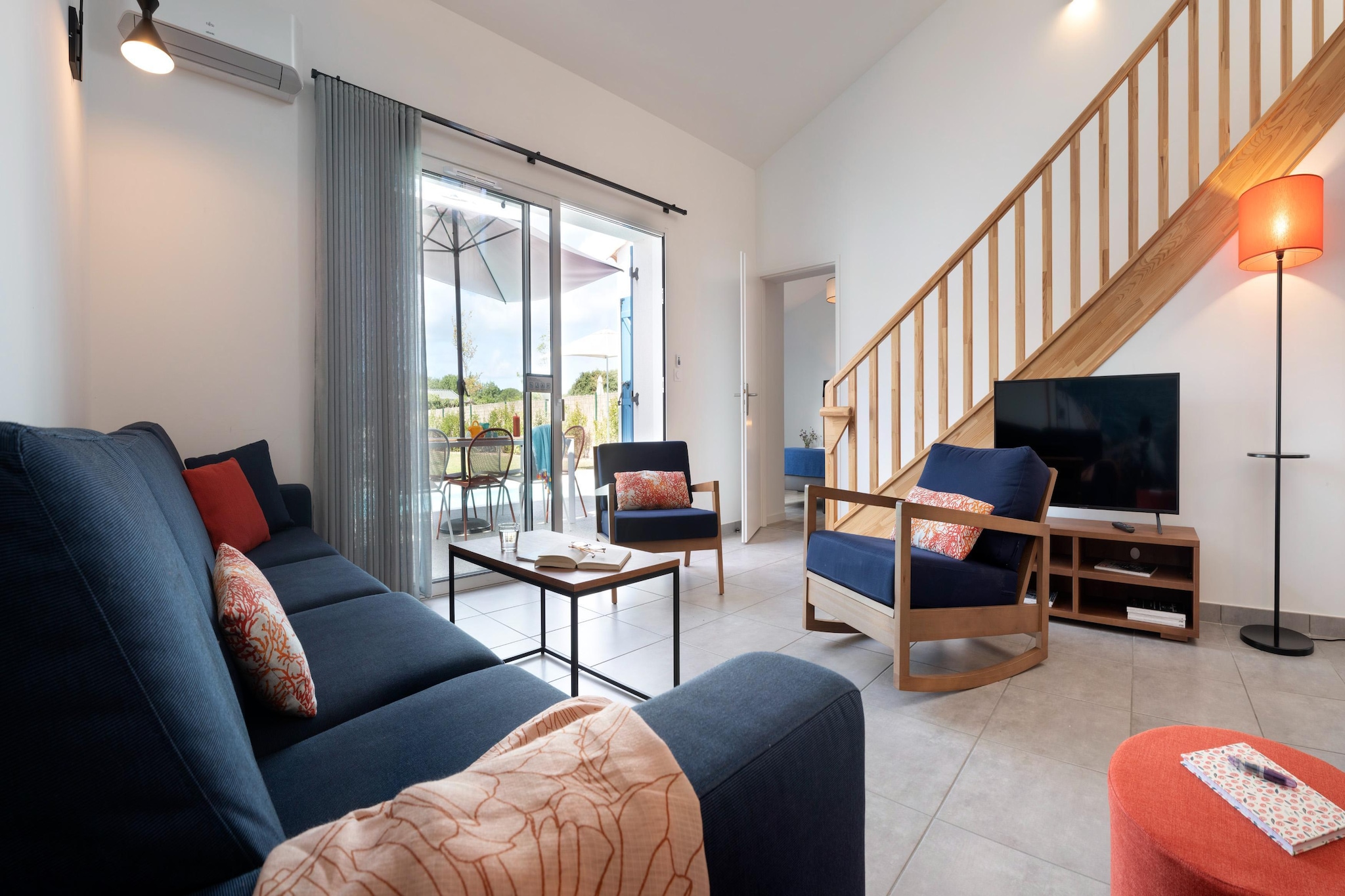Résidence P&V Premium Les Villas d’Olonne House - 8 people - 4 bedrooms - Duplex - Individual swimming pool - Salon