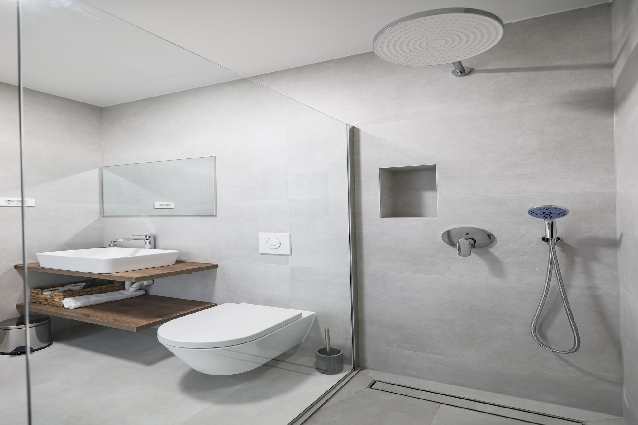 Villa Ruzarija with jacuzzi - Bathroom